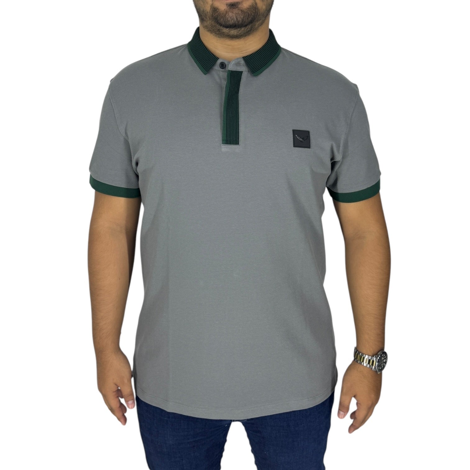 Polo Oxford 022578 Gris