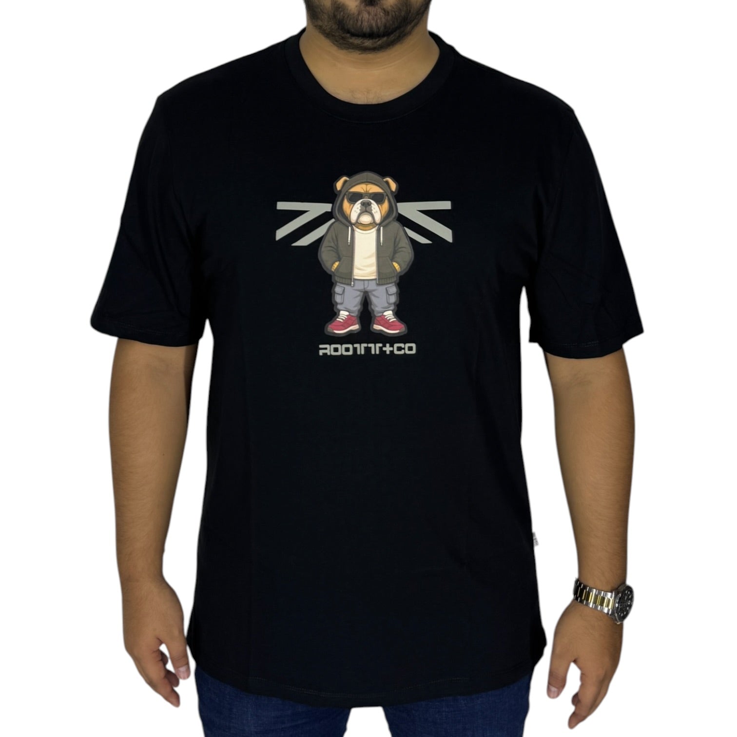 Camiseta Roott + Co 05010 Negra