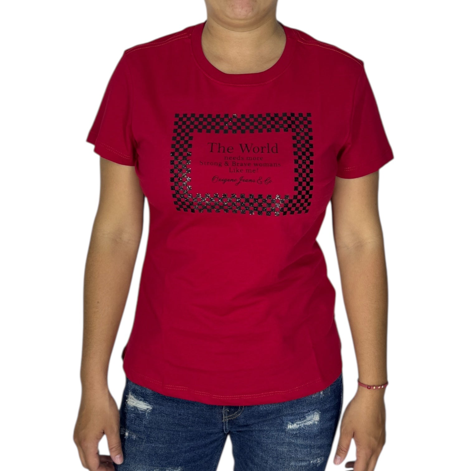 Blusa Oxigeno 21720680 Roja