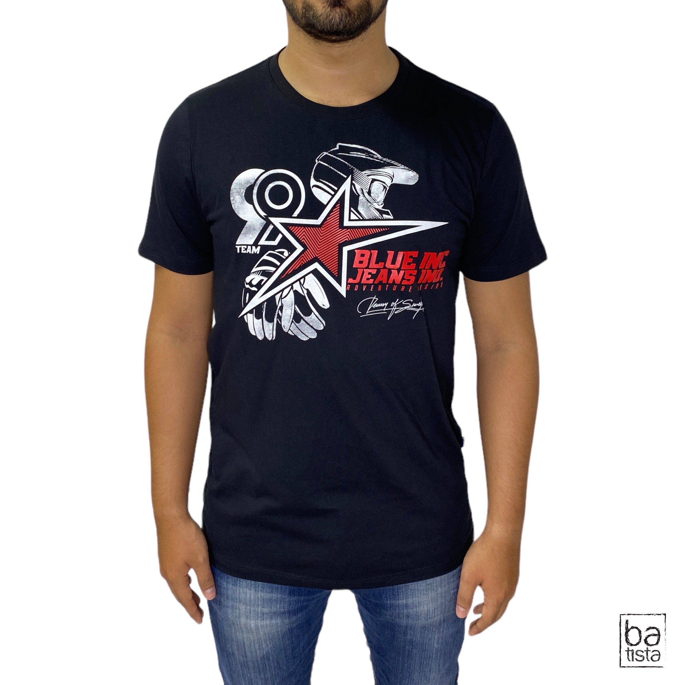 Camiseta Blue Inc 22012