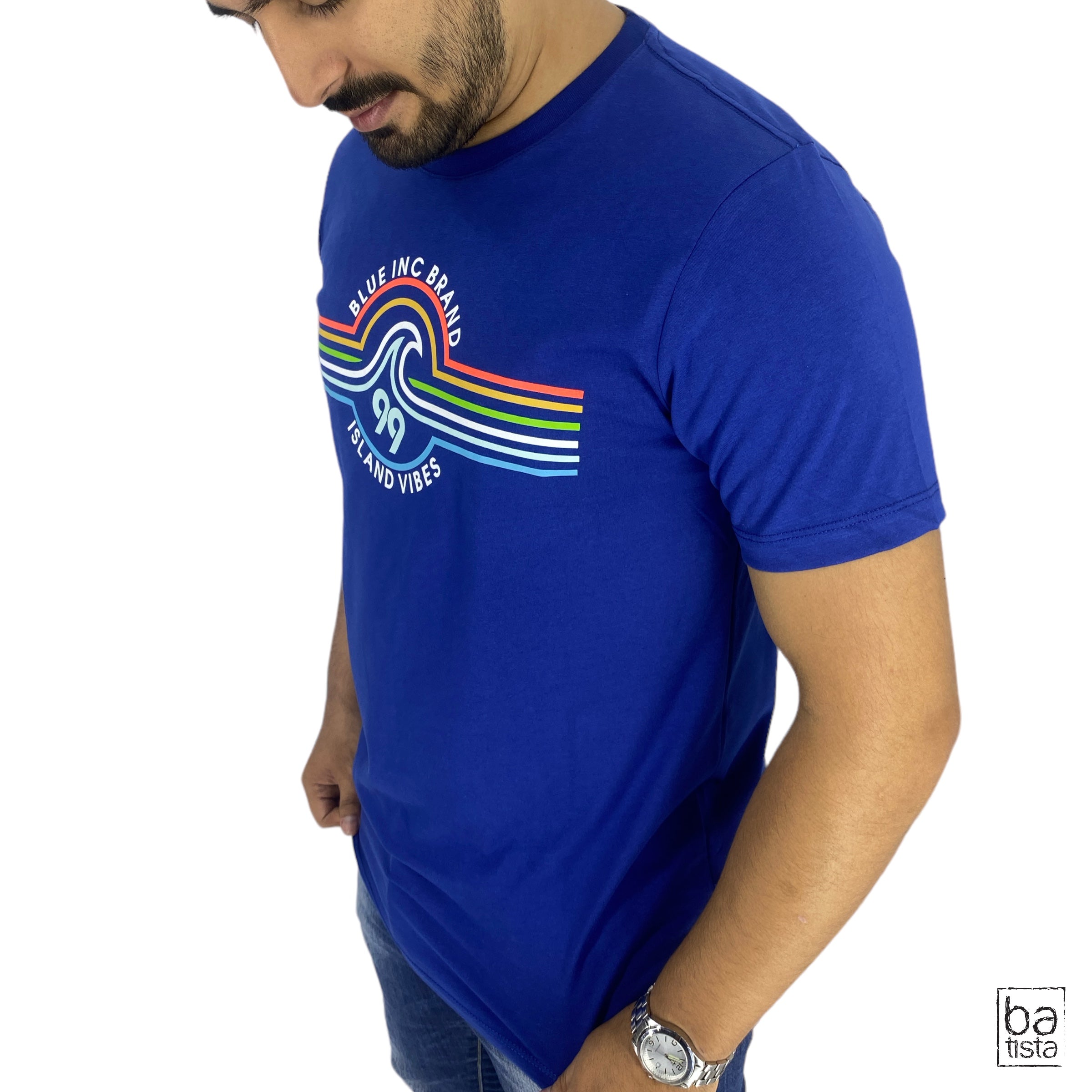 Camiseta Blue Inc 23054