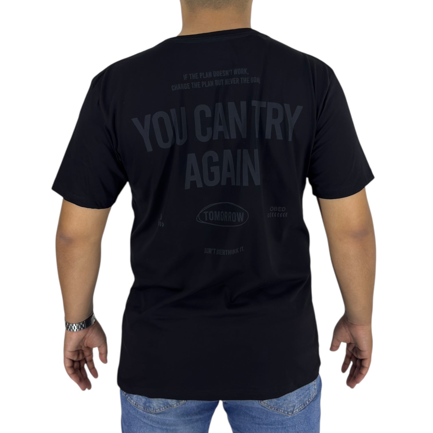 Camiseta Obed 25CH15 Negra