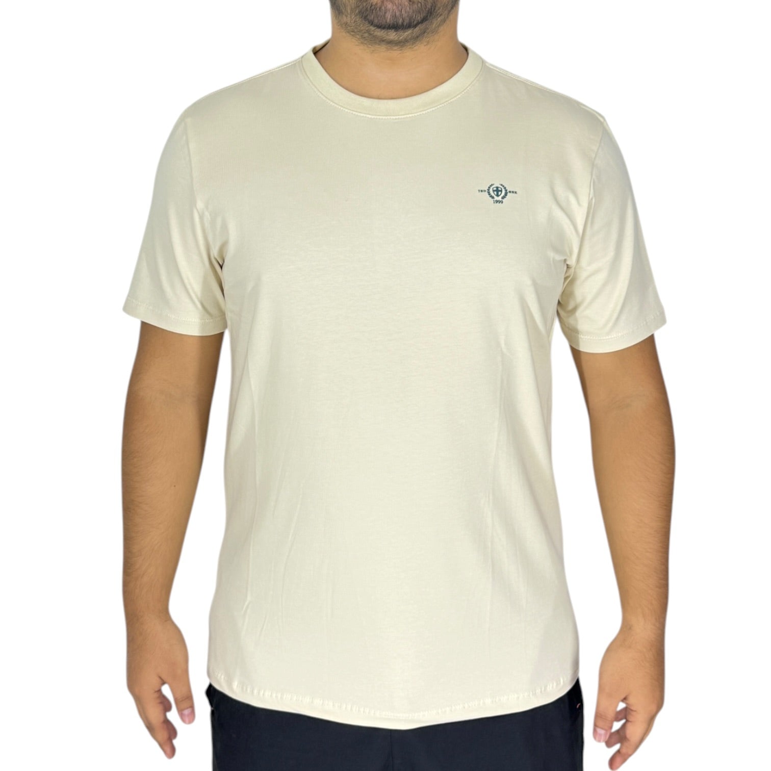 Camiseta Blue Inc 28022 Beige