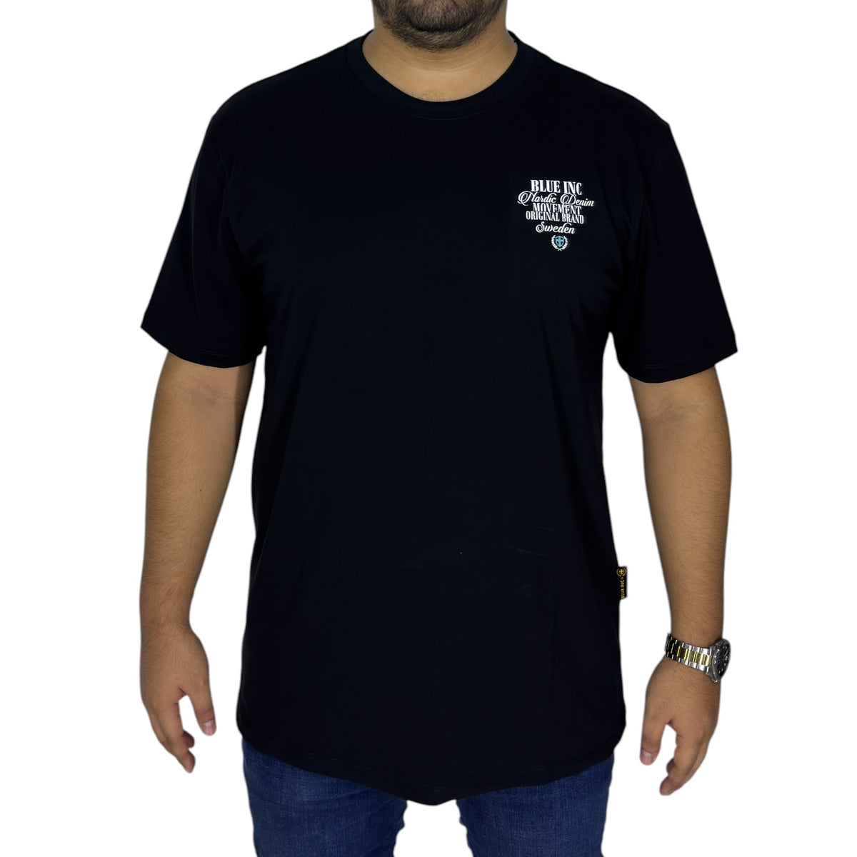 Camiseta Blue Inc 29051 Negra
