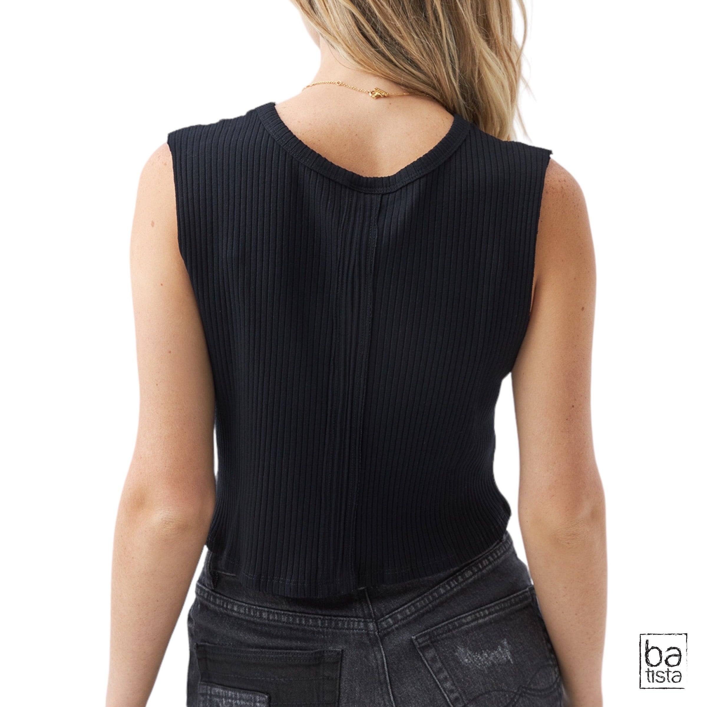 Blusa Americanino 602E009 Negra