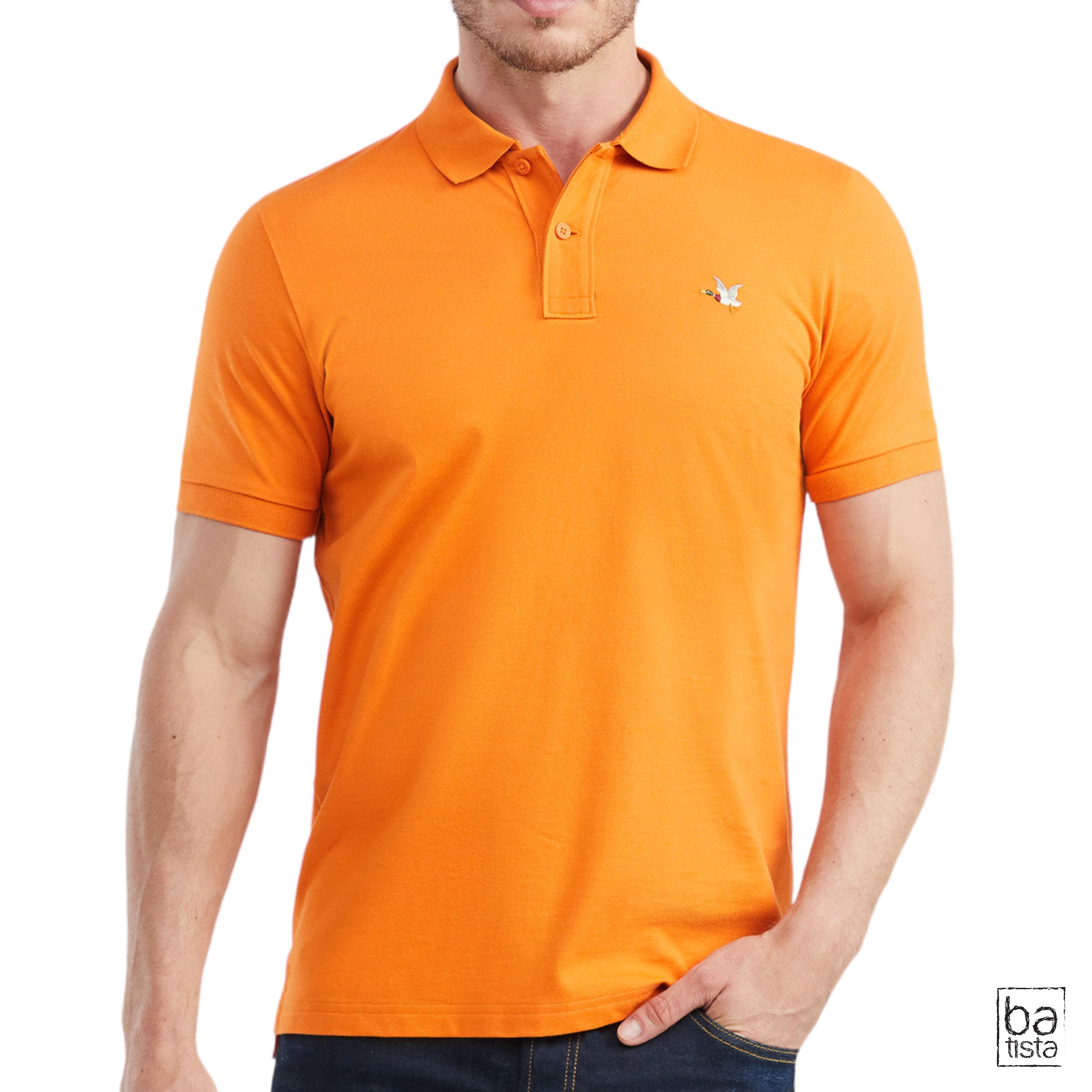 Polo Chevignon 609E001 Naranja