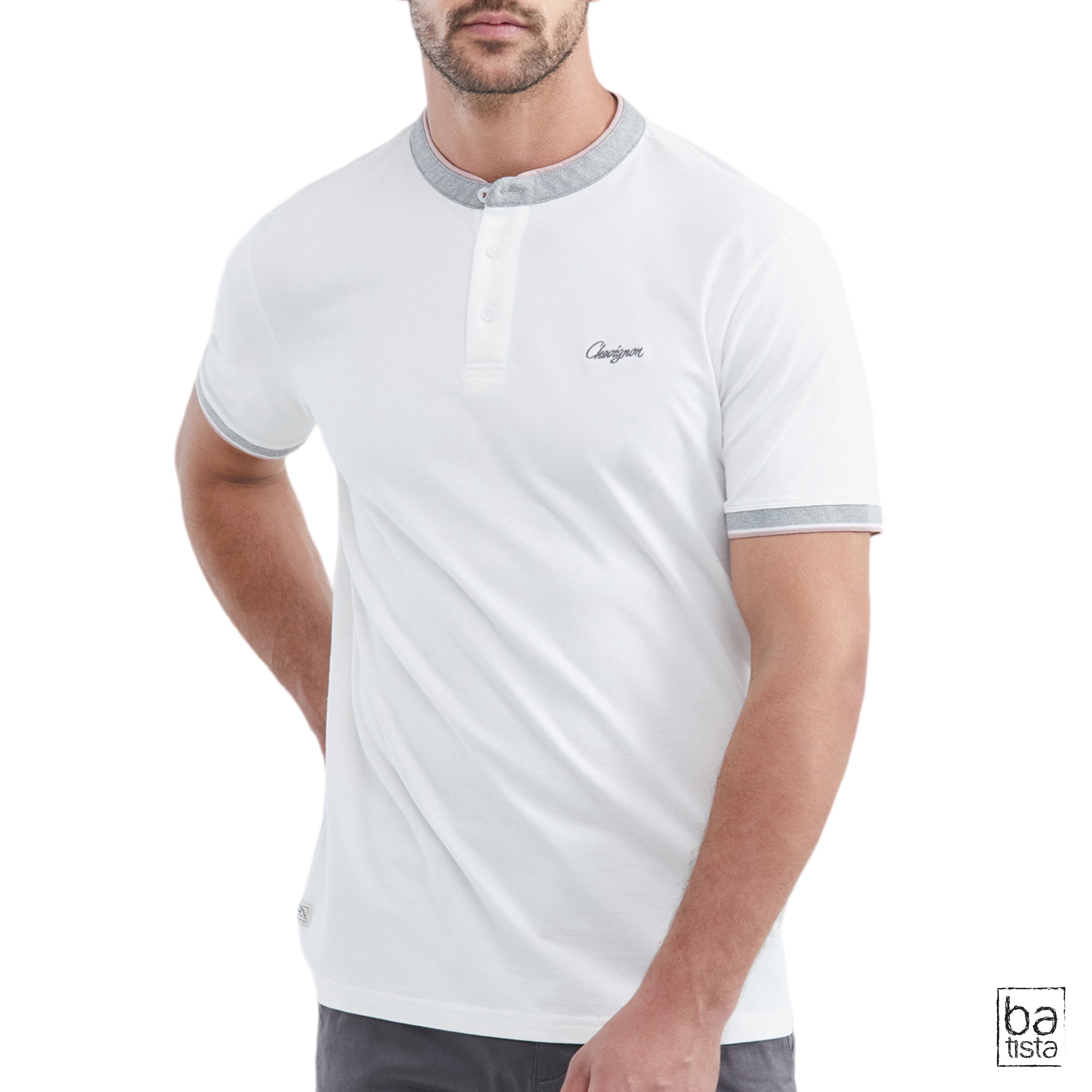 Polo Chevignon 609E008 Blanco