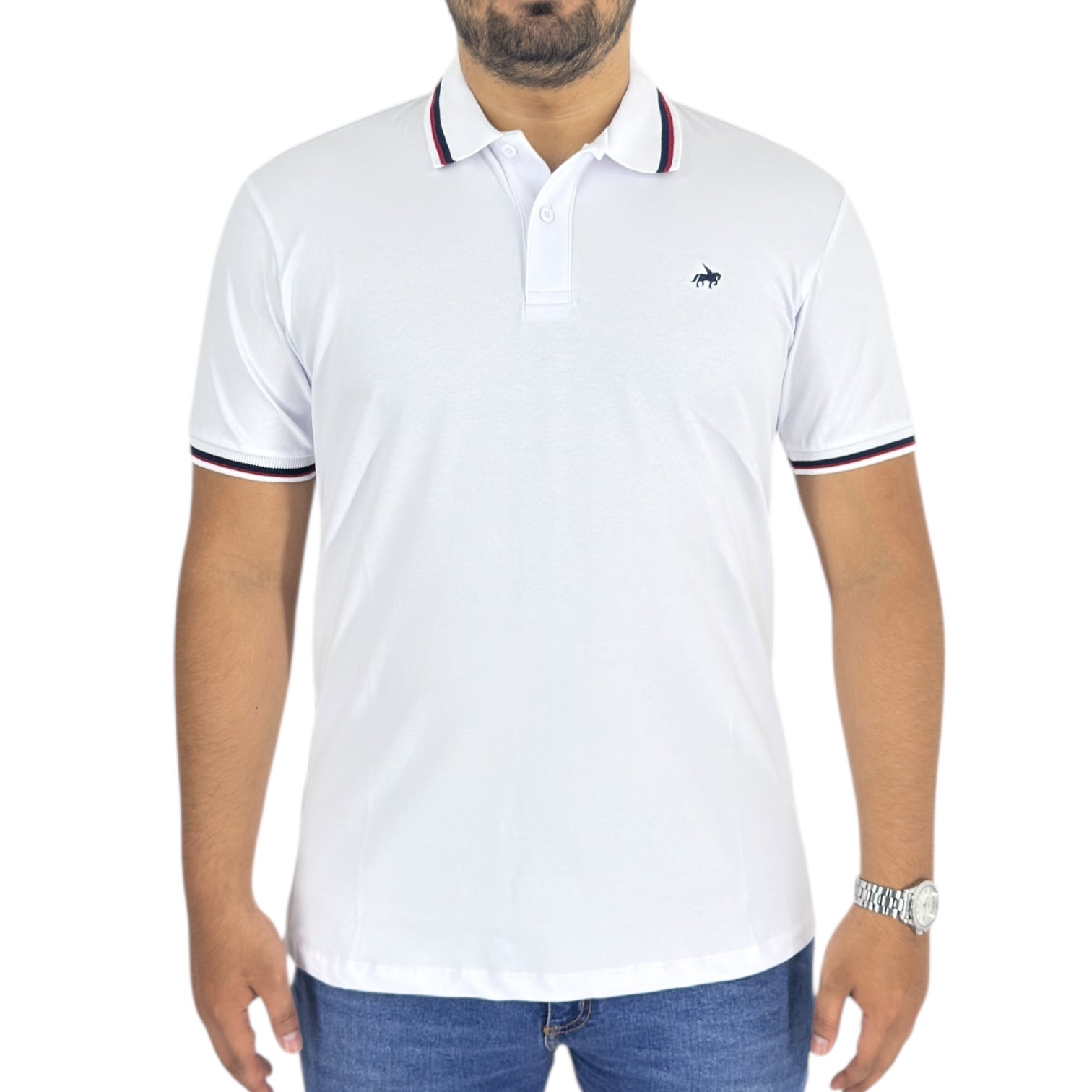 Polo Laguna Blue 7001 Blanca