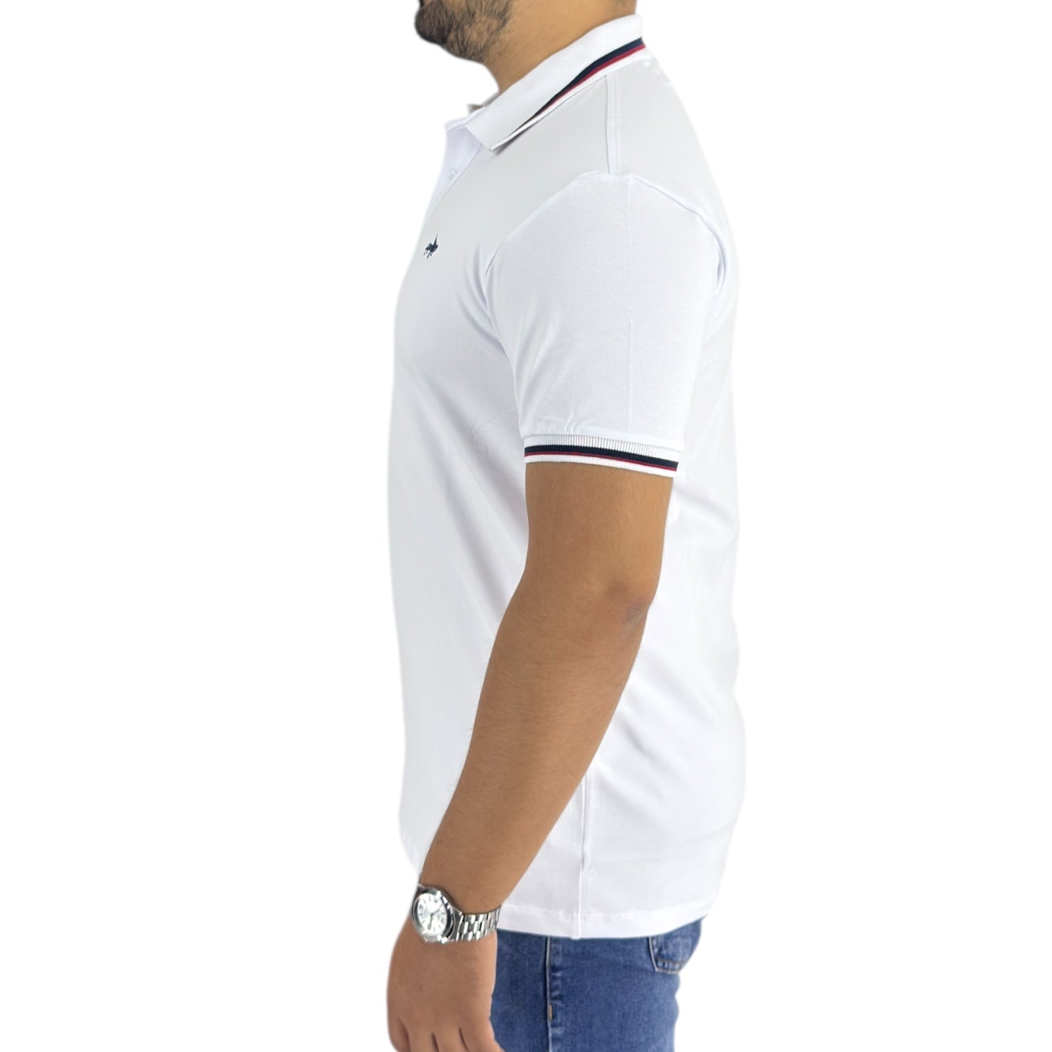Polo Laguna Blue 7001 Blanca