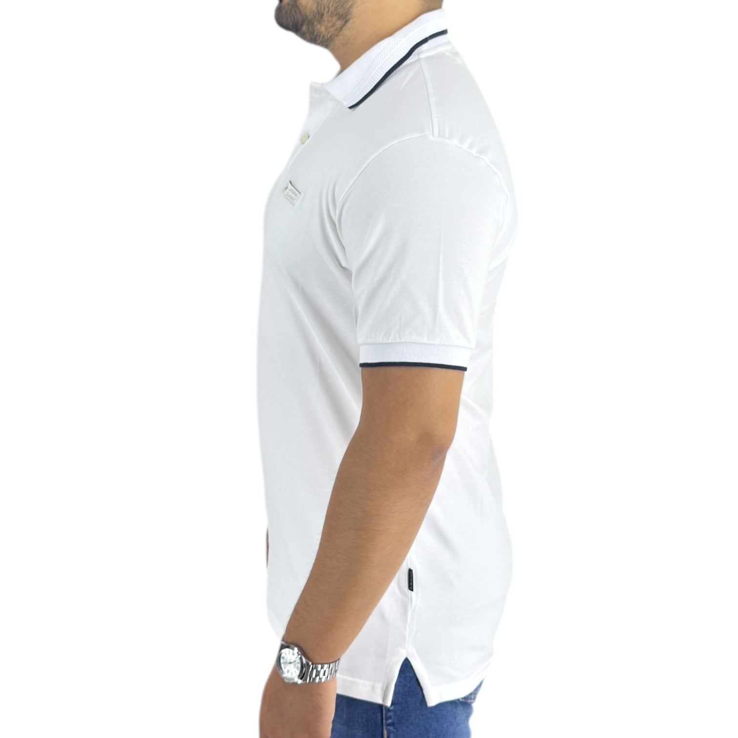 Polo Laguna Blue 7153 Blanca