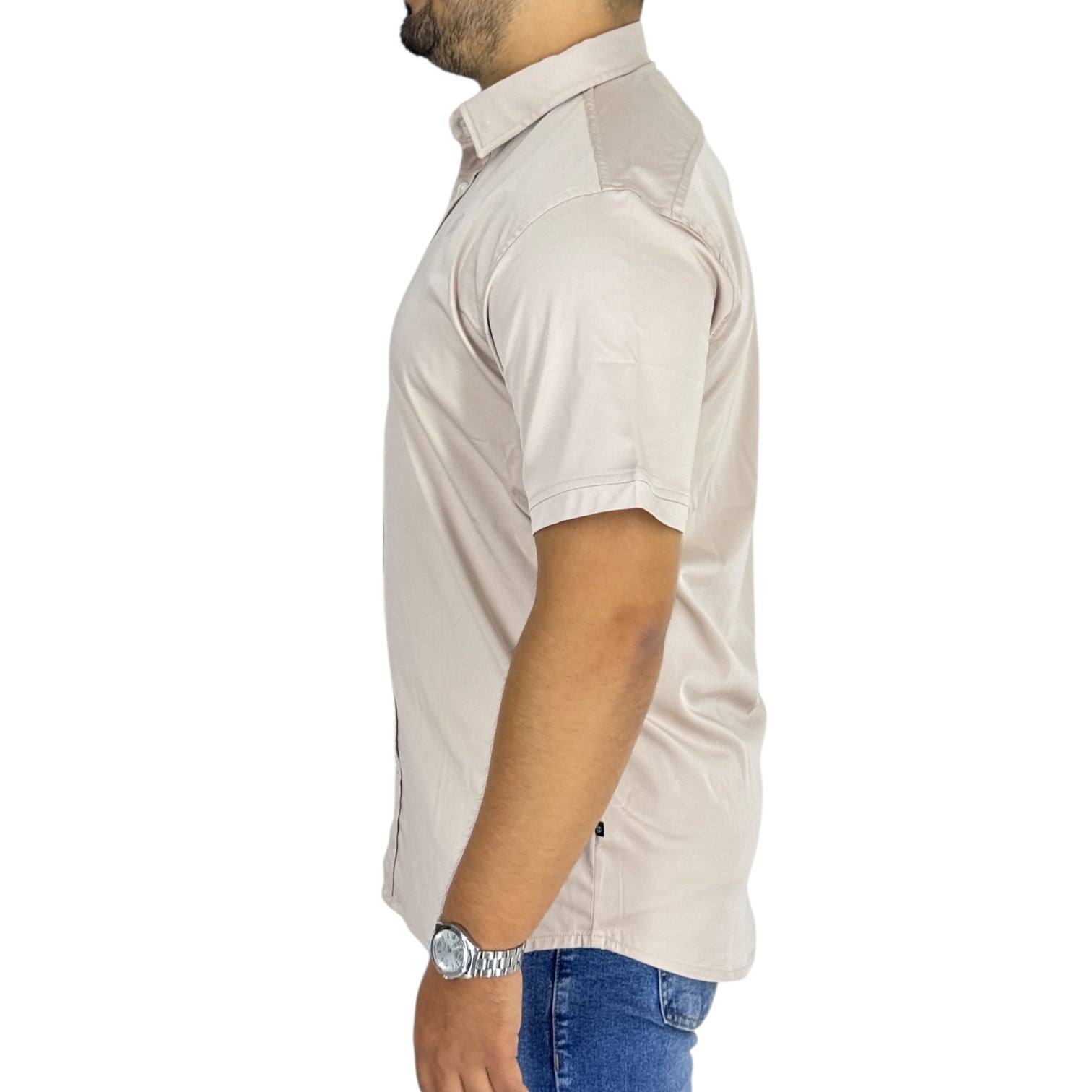 Camiseta Blue Inc 74002 Beige