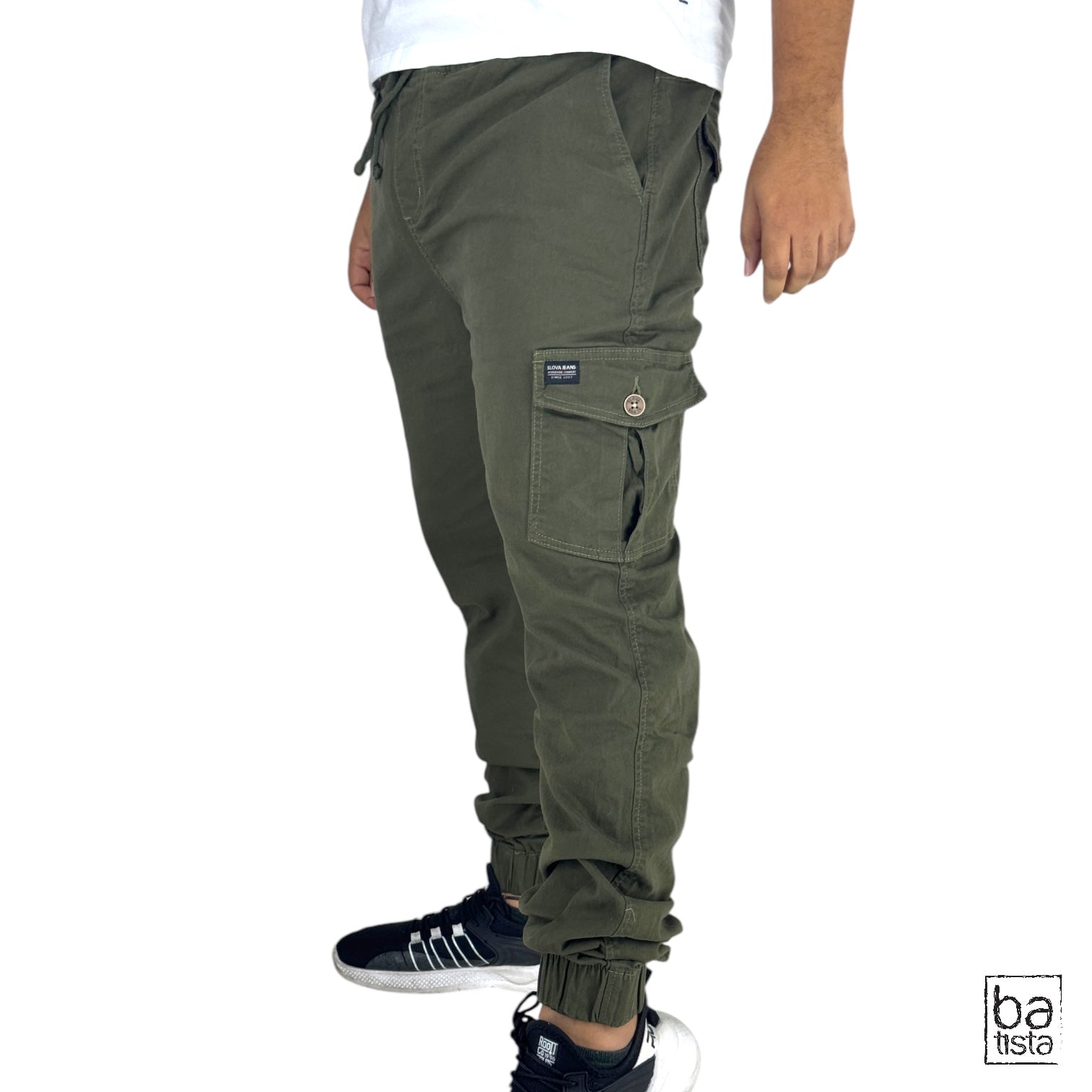Pantalon Cargo Slova 760057 Verde