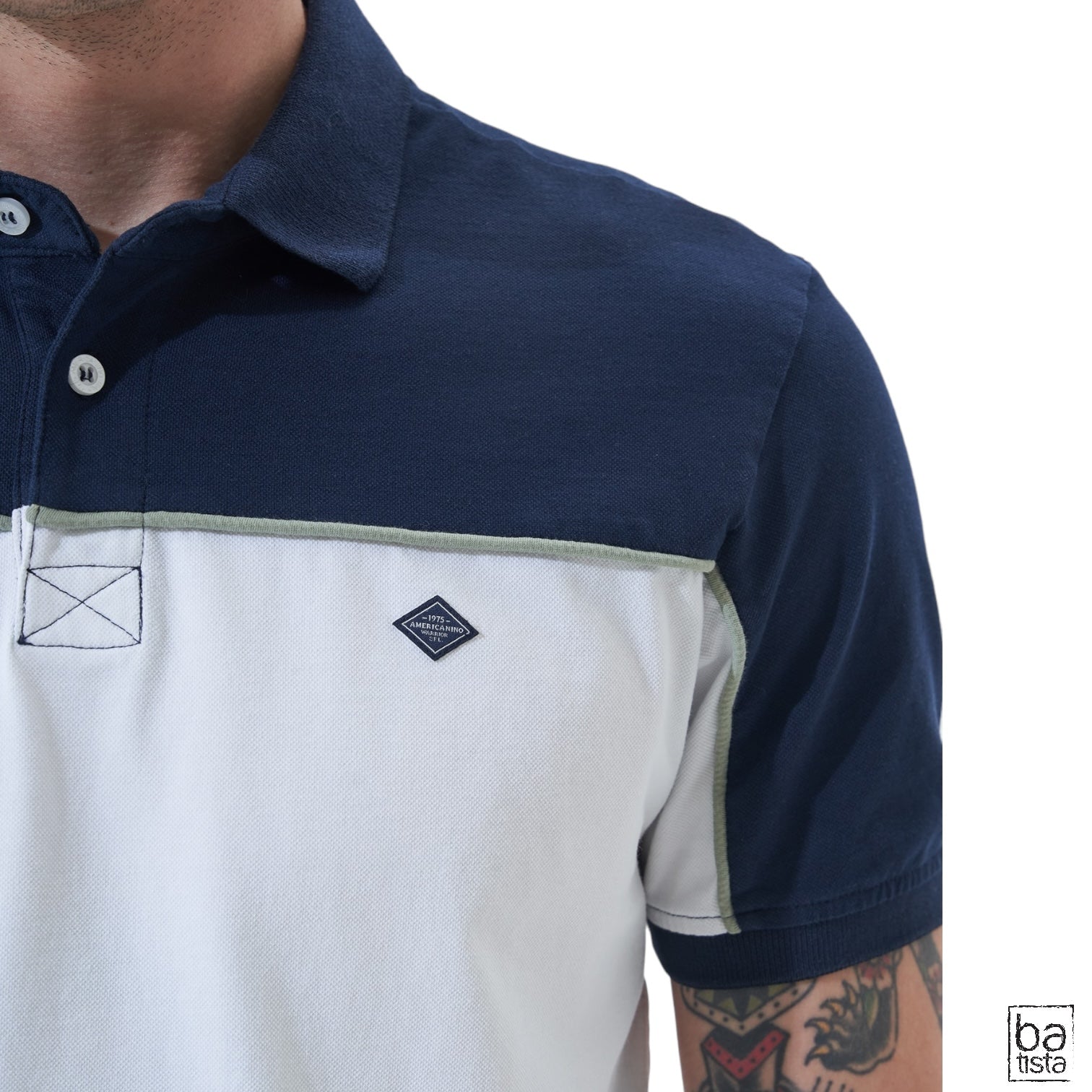 Polo Americanino 801F010 Blanco