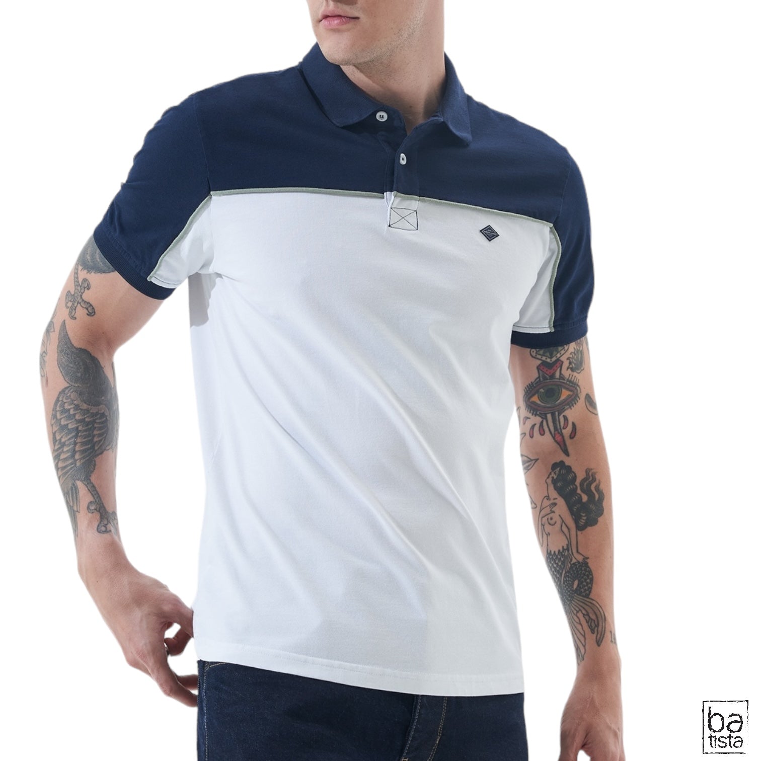 Polo Americanino 801F010 Blanco