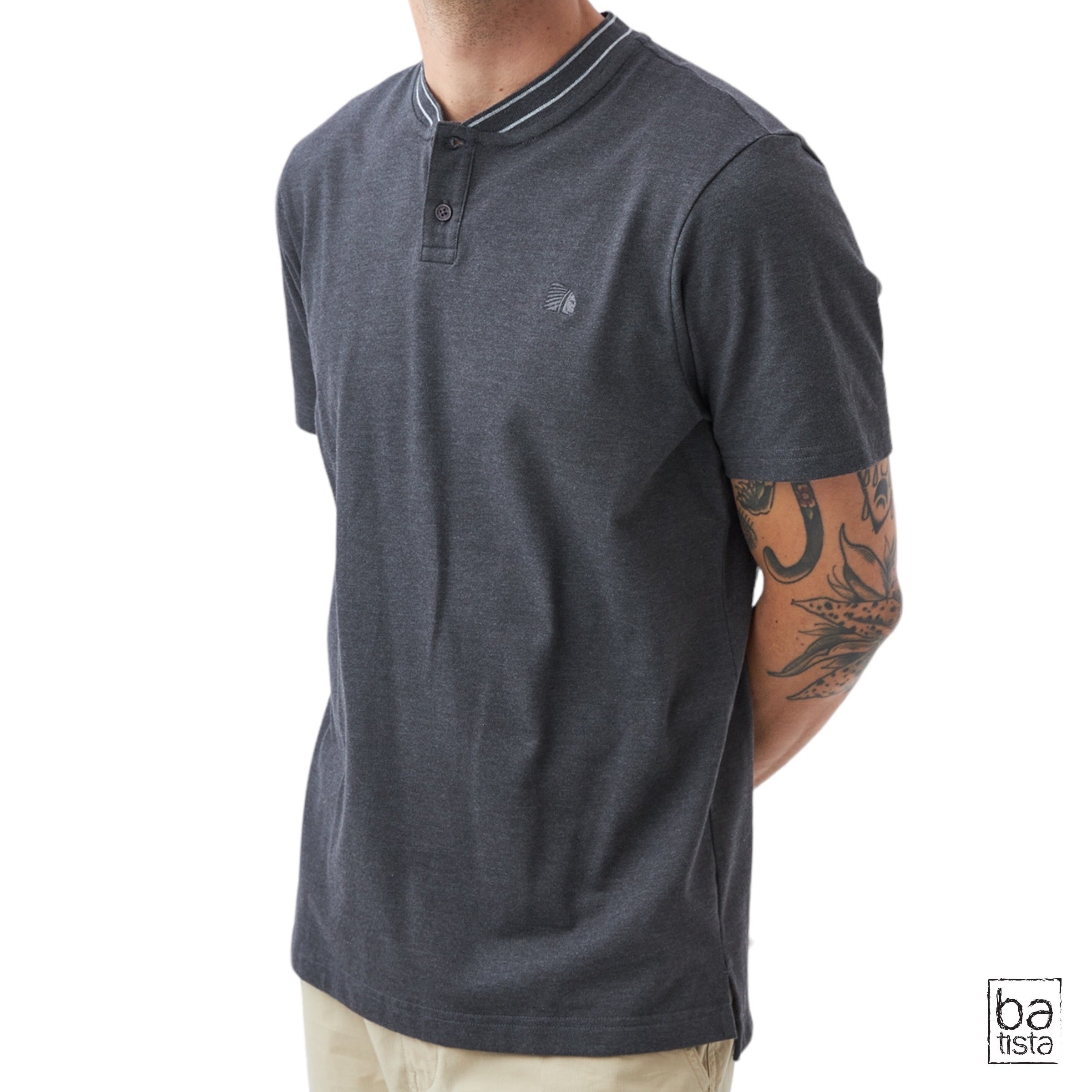 Polo Americanino 802E007 Gris