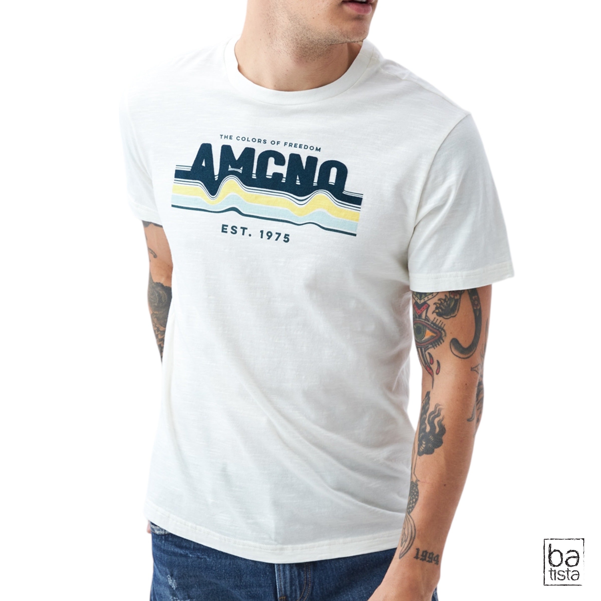Camiseta Americanino 842E002 Crudo