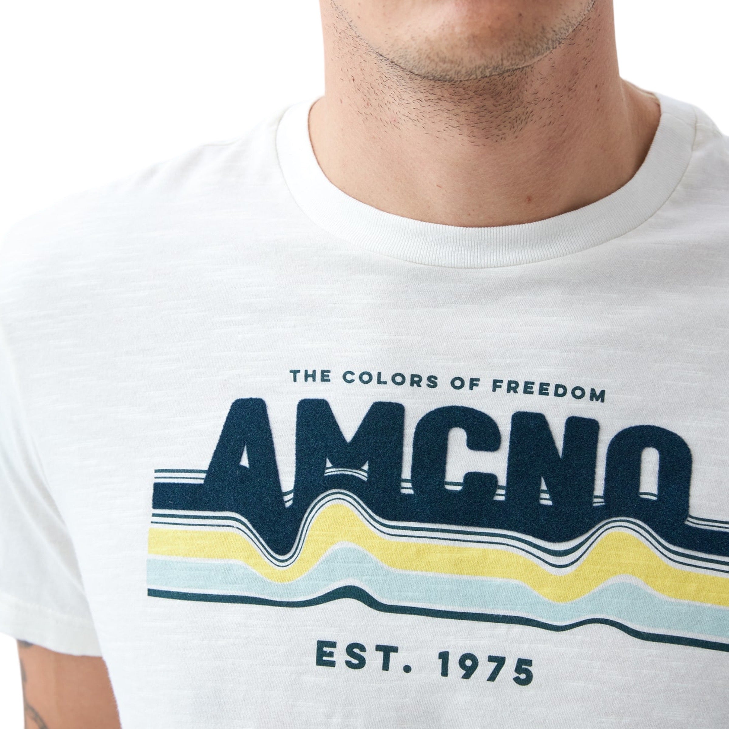 Camiseta Americanino 842E002 Crudo