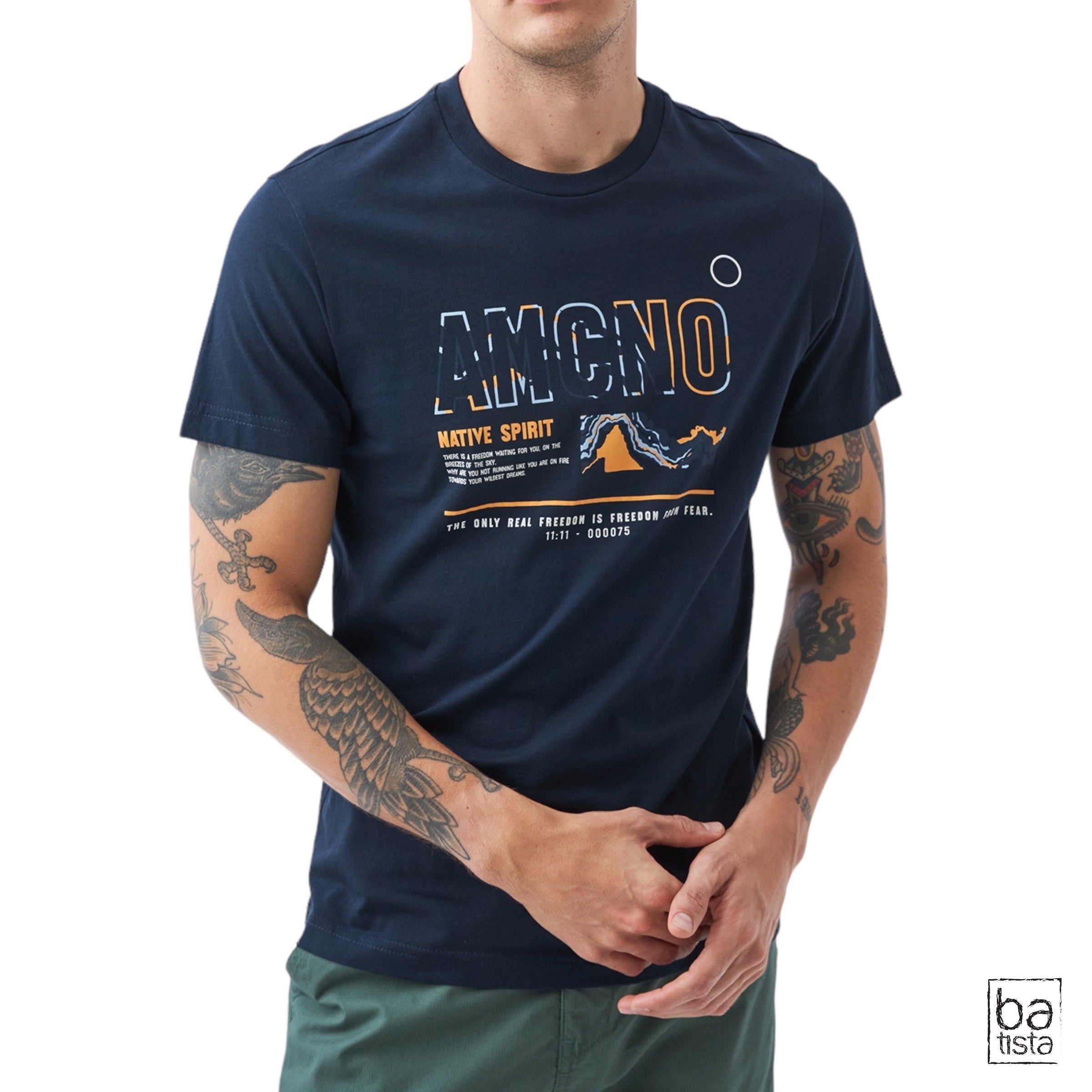 Camiseta Americanino 842E007 Azul