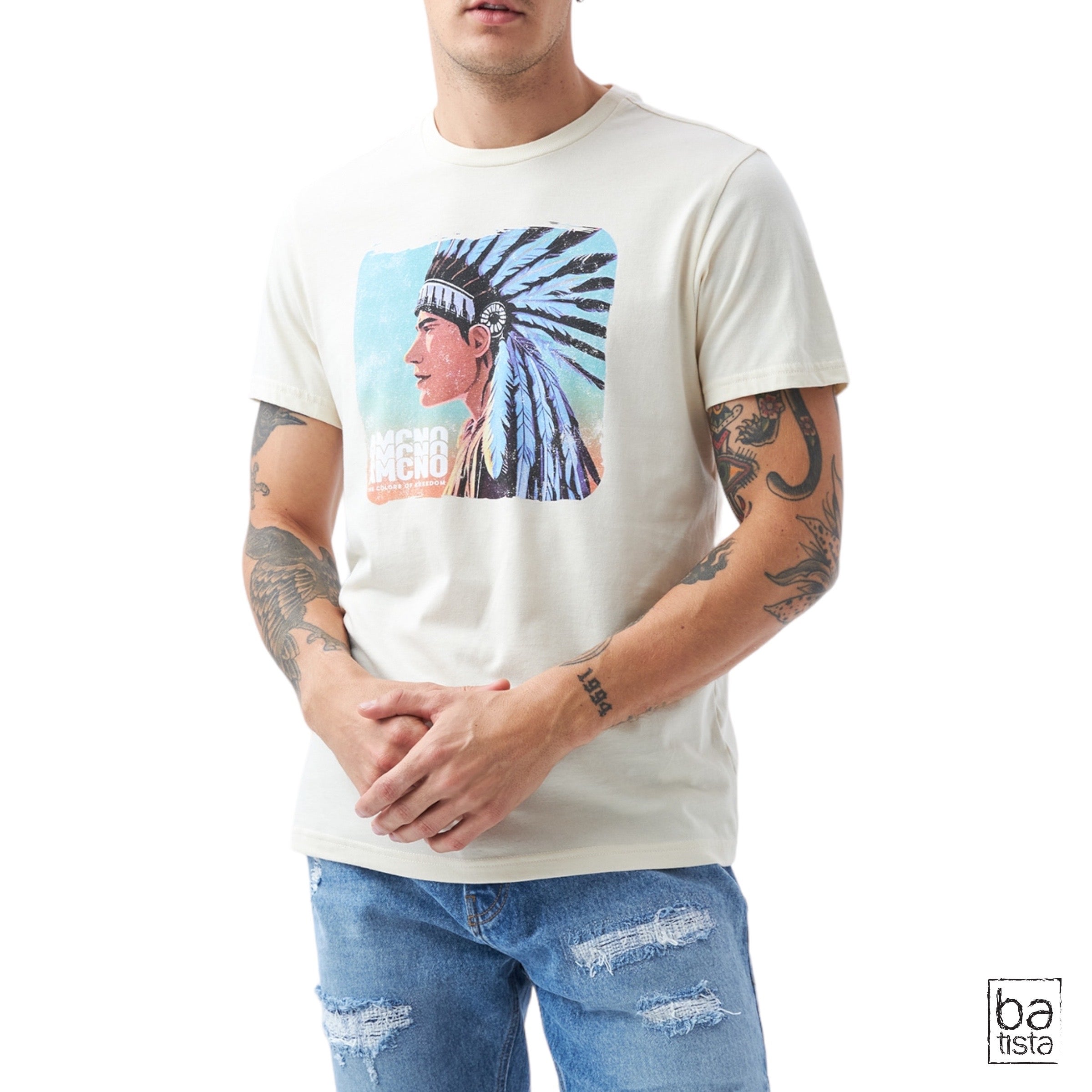 Camiseta Americanino 842E008 Beige