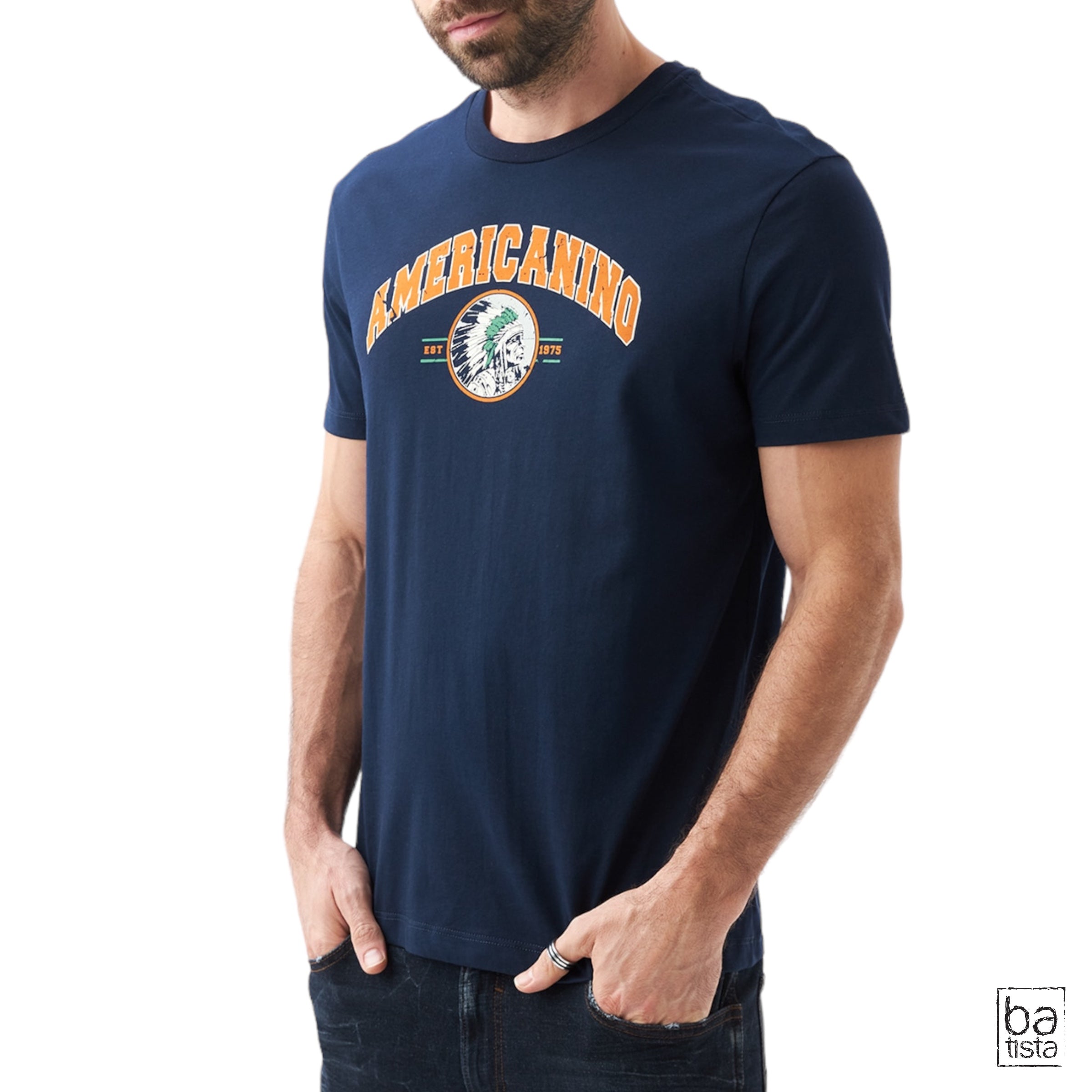 Camiseta Americanino 842E050 Azul