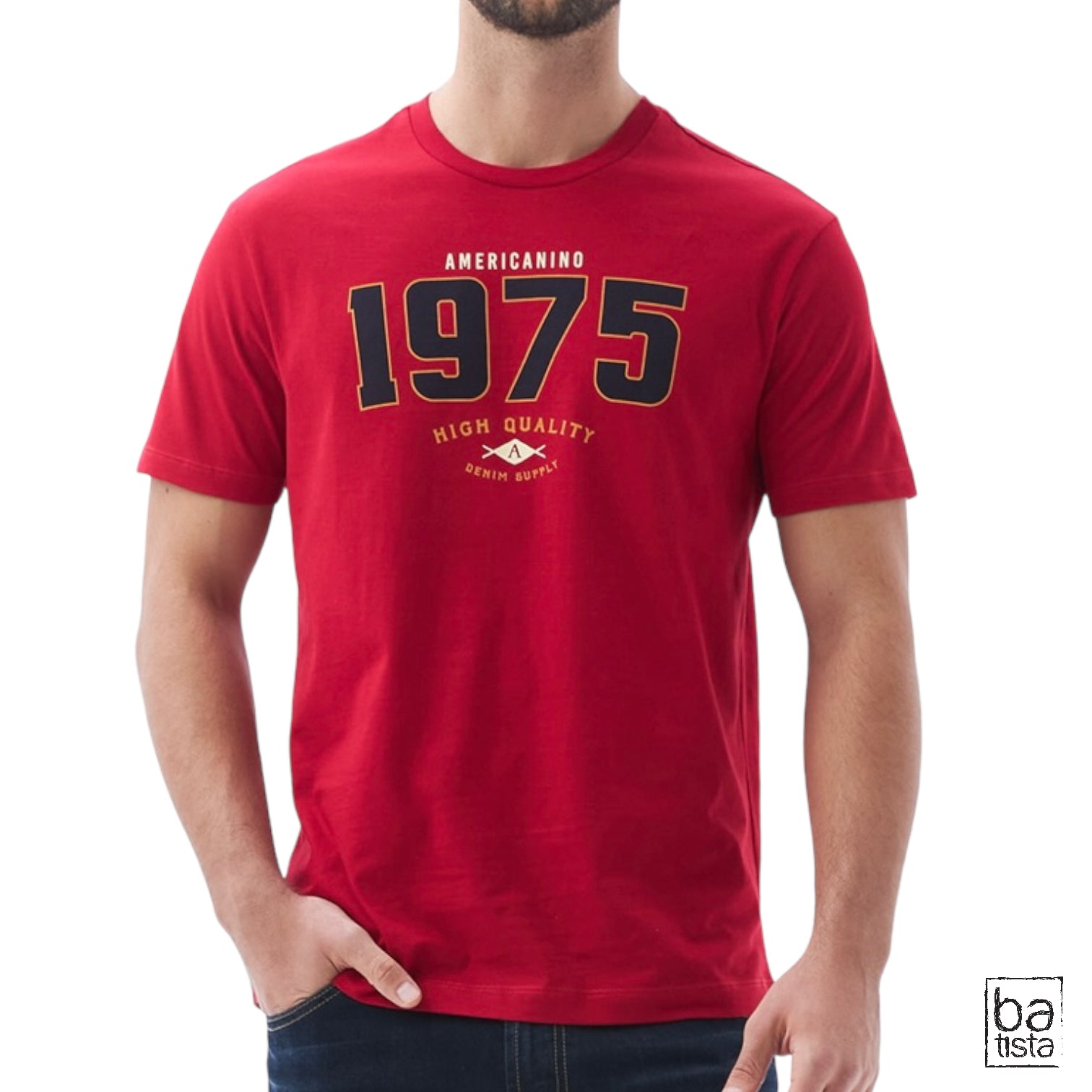 Camiseta Americanino 849E050 Rojo