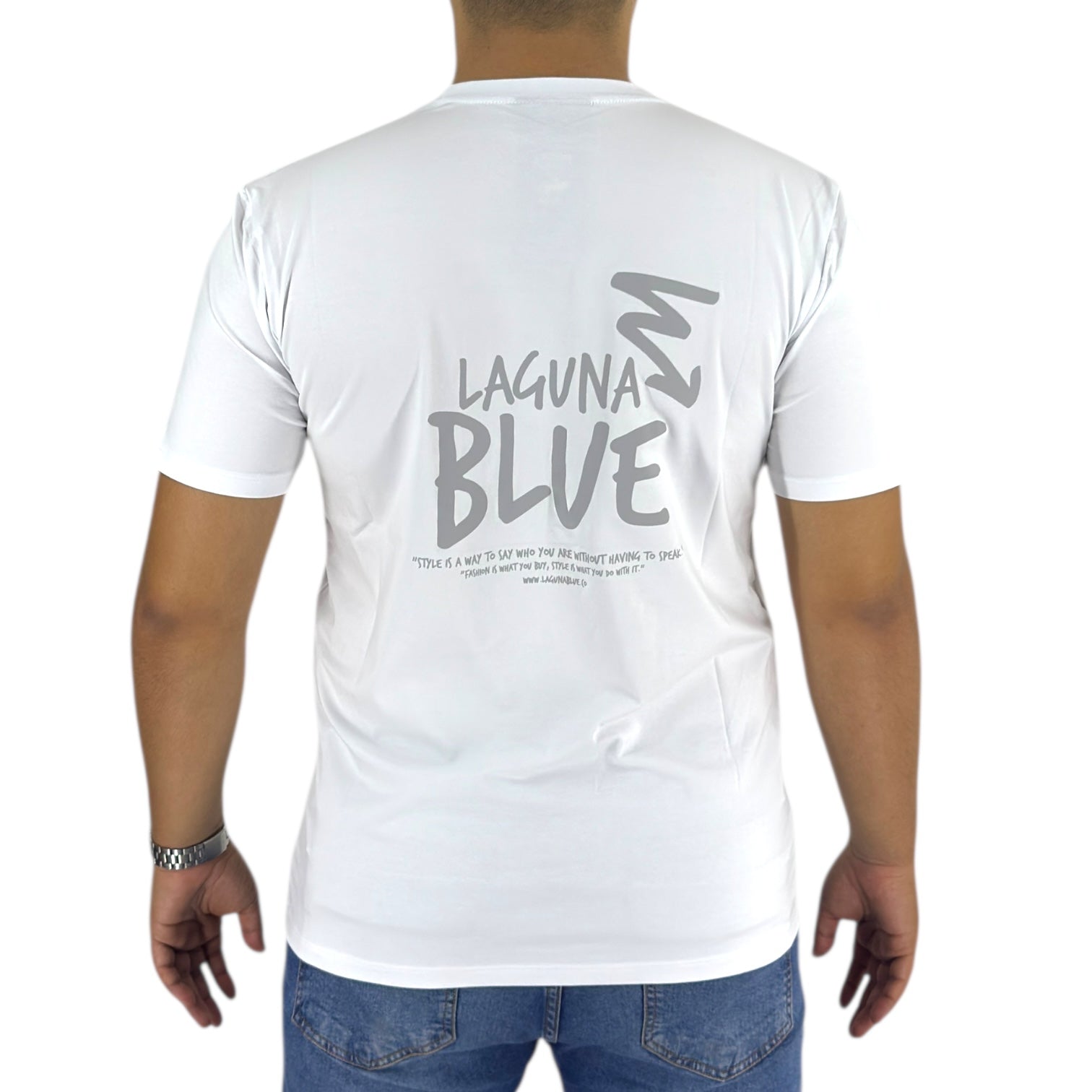Camiseta Laguna Blue 9027 Blanco