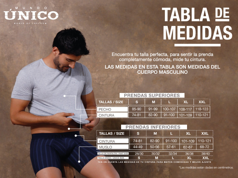 Boxer Único Roble Negro Algodón