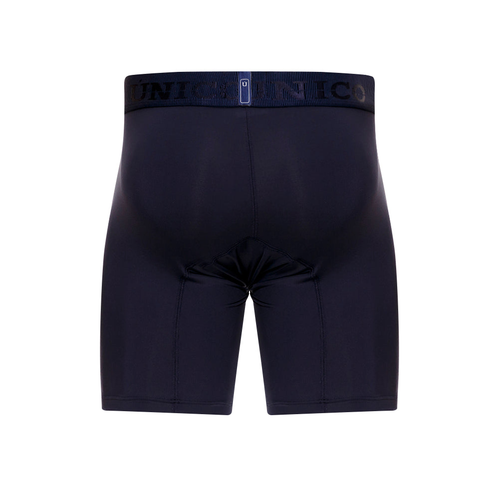 Boxer Único Ebano Azul Microfibra