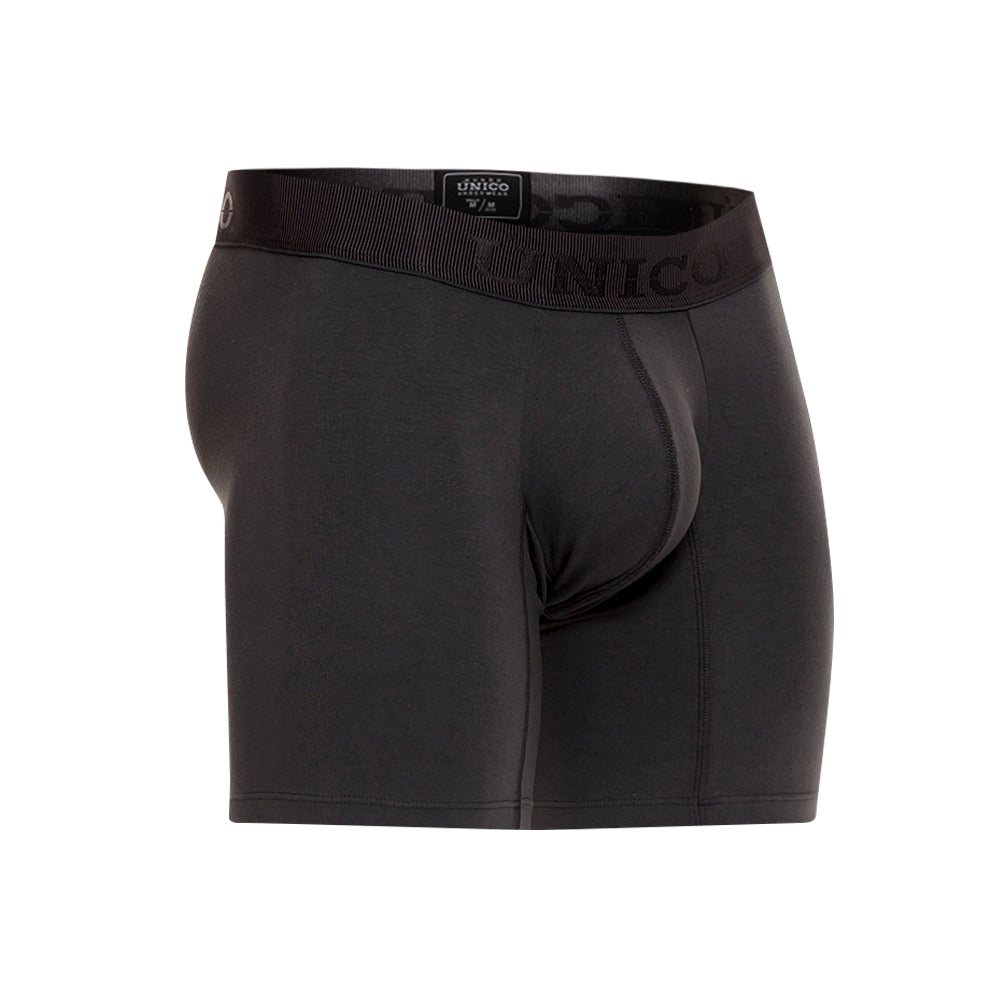 Boxer Único Zebrano Gris Algodón