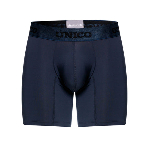 Boxer Medio Unico Quartz Azul Microfibra