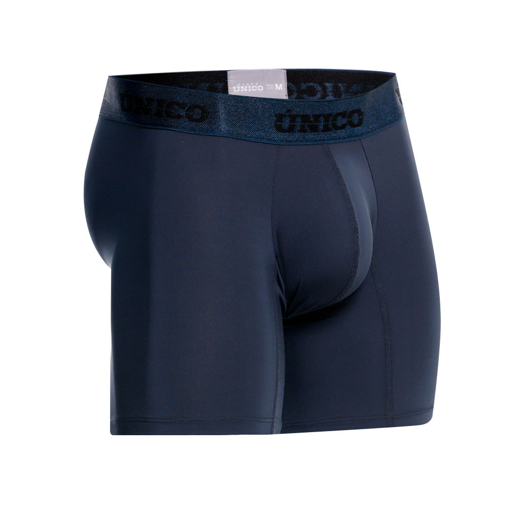 Boxer Medio Unico Quartz Azul Microfibra