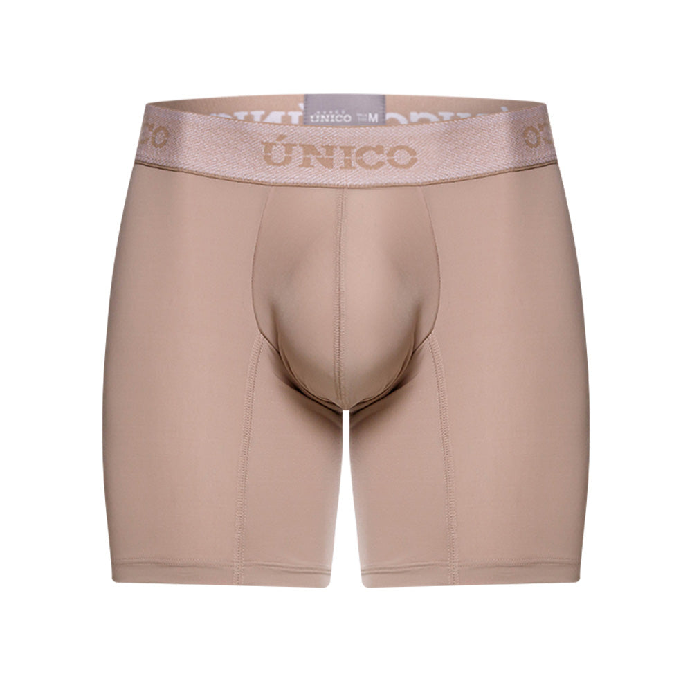 Boxer Medio Unico Taupe Microfibra