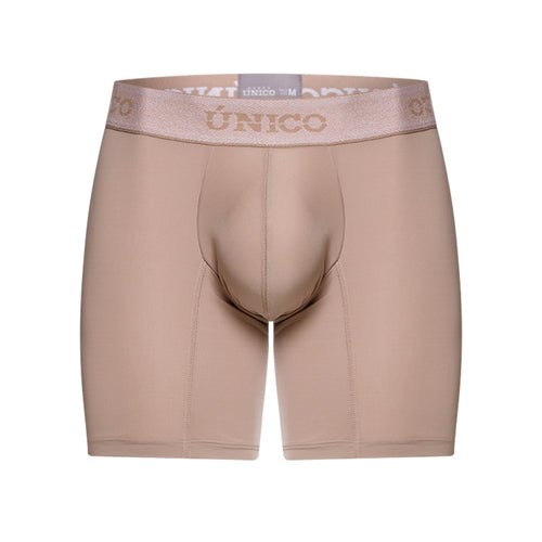 Boxer Medio Unico Taupe Microfibra