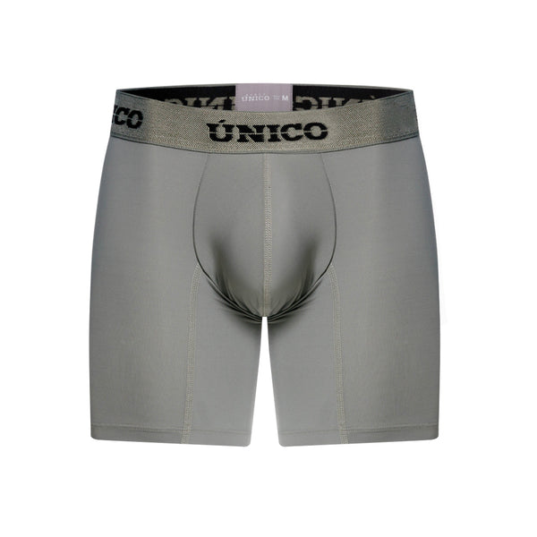 Boxer Medio Unico Wasabi Verde Oscuro Microfibra