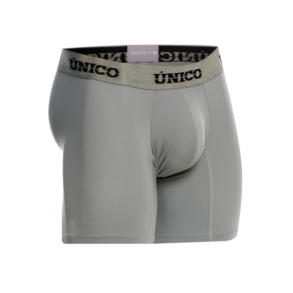 Boxer Medio Unico Wasabi Verde Oscuro Microfibra