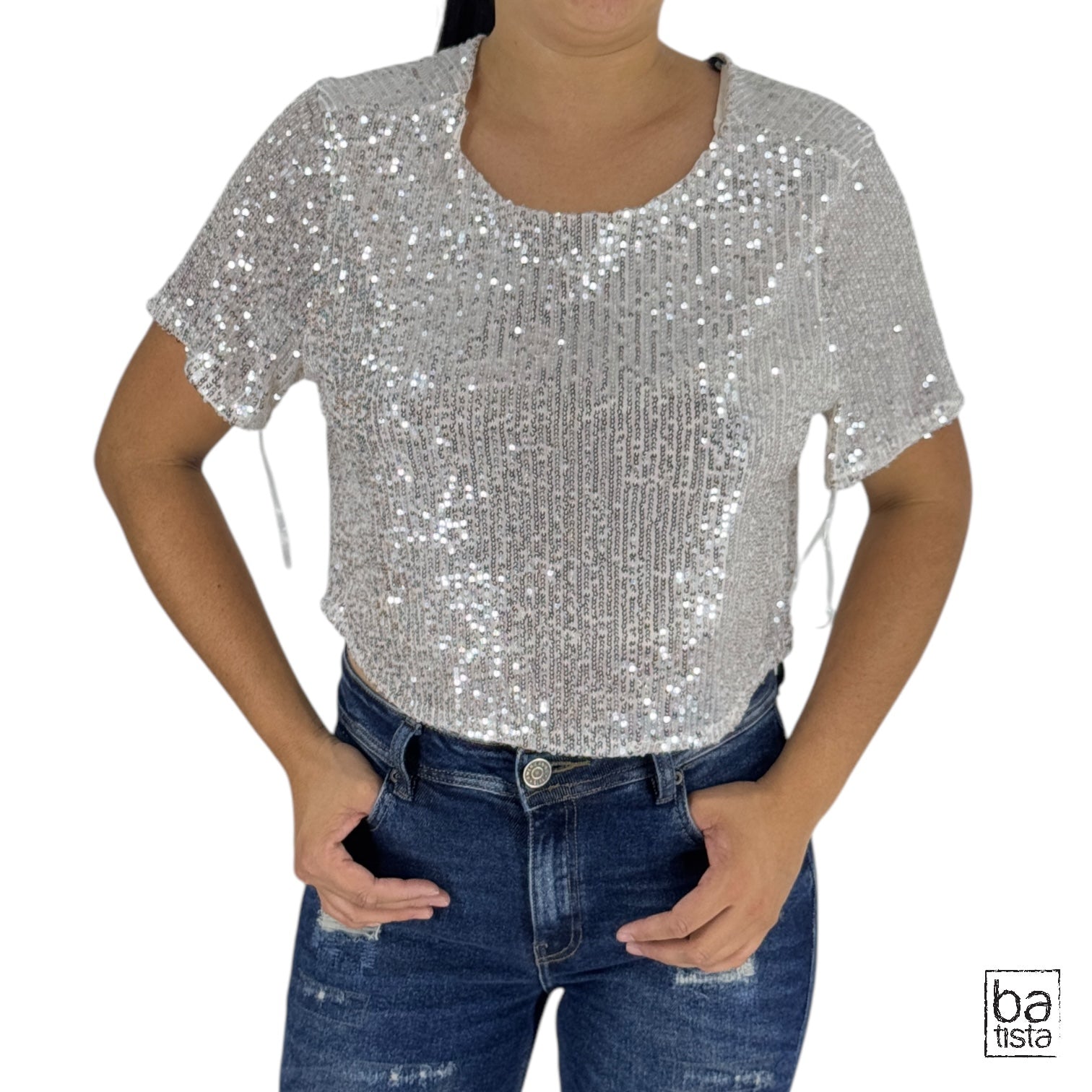 Blusa Ragged PF31113383 Beige