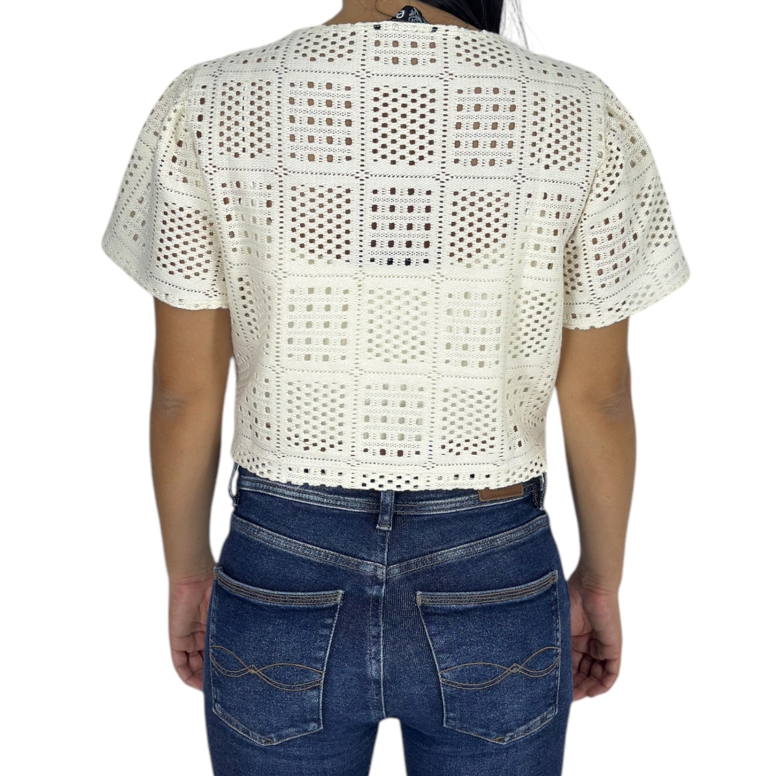 Blusa Ragged PF31113494 Beige