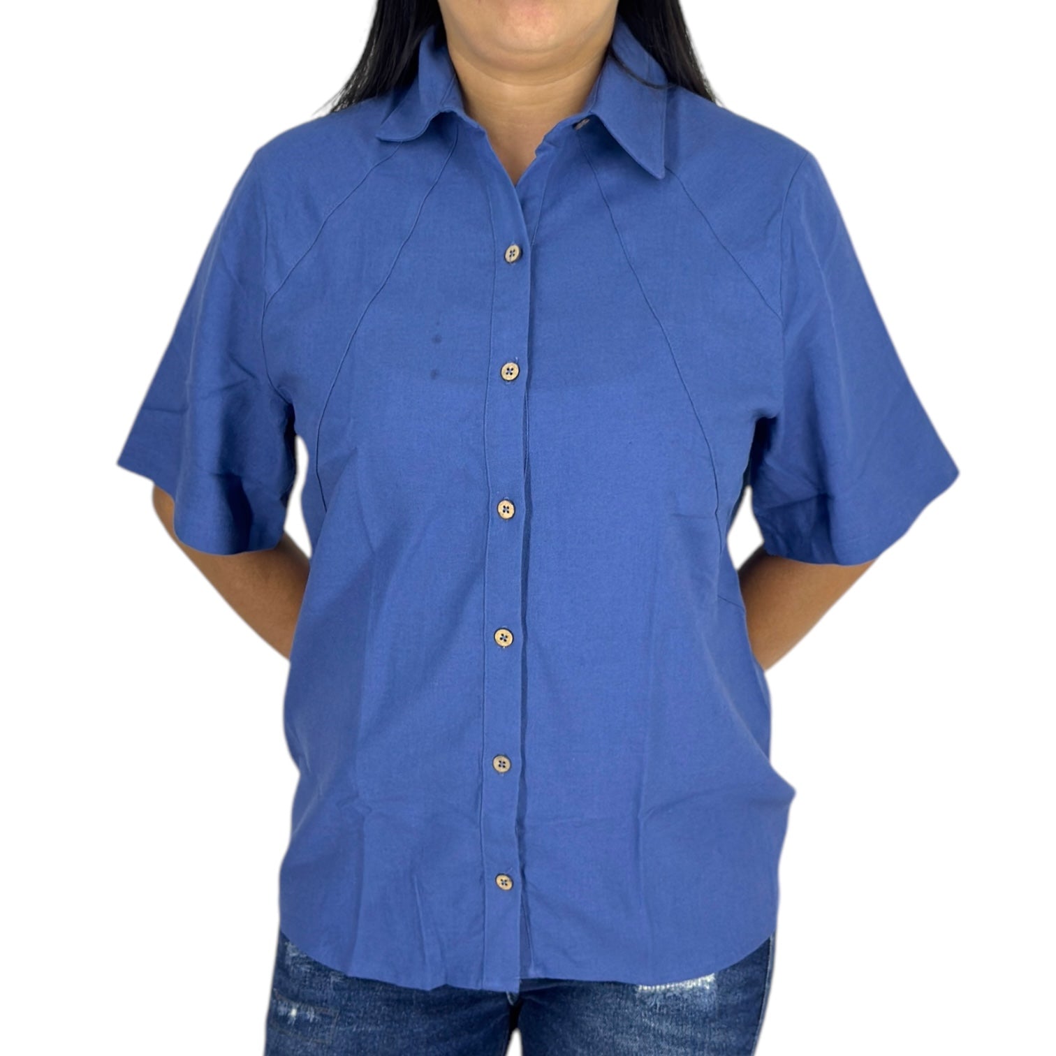 Blusa Ragged PF31113506 Azul