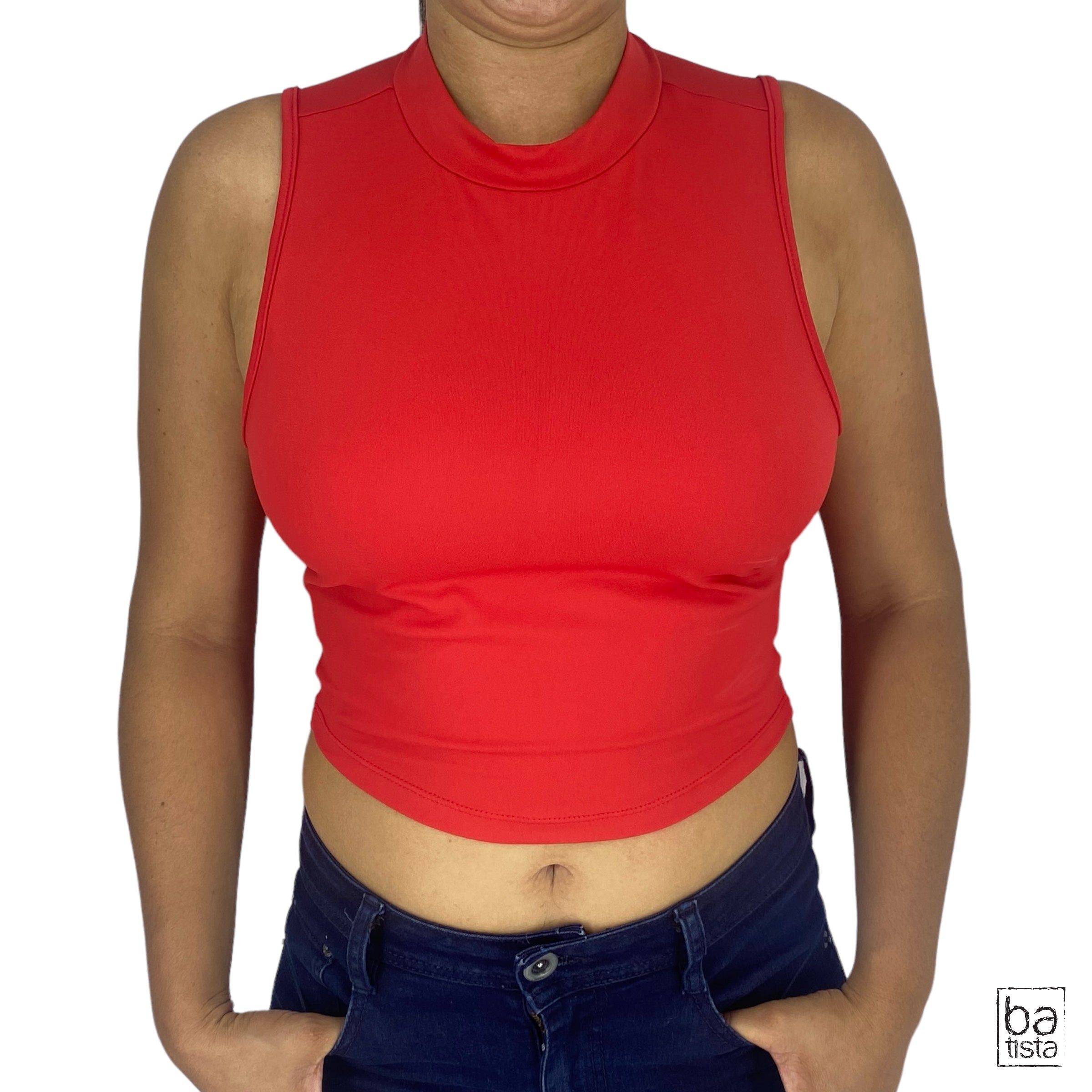 Blusa Ragged PF31122138 Rojo