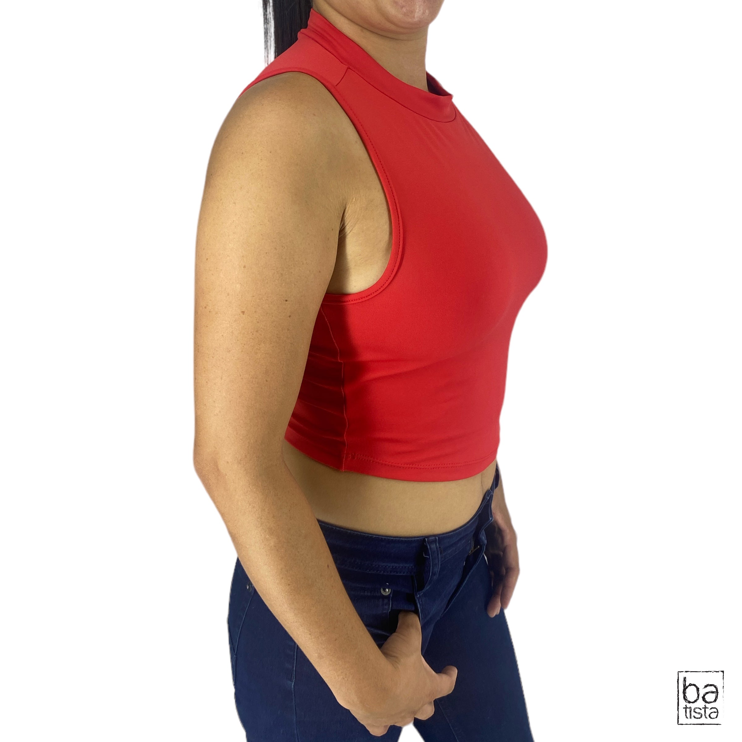 Blusa Ragged PF31122138 Rojo