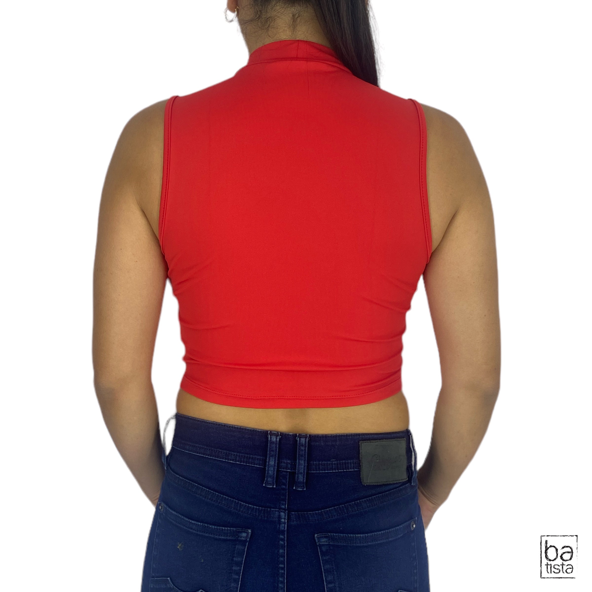 Blusa Ragged PF31122138 Rojo
