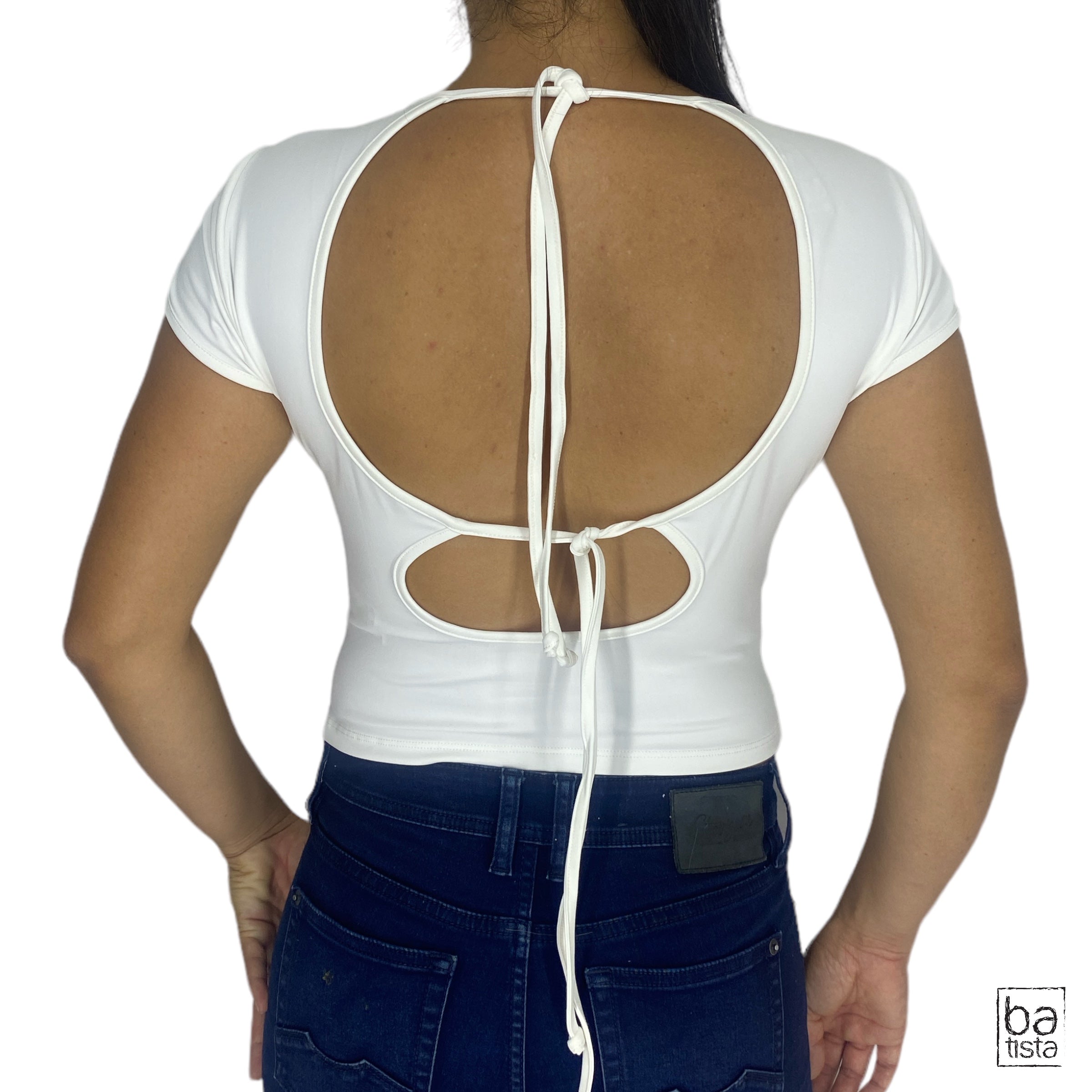 Blusa Ragged PF31122142 Blanco