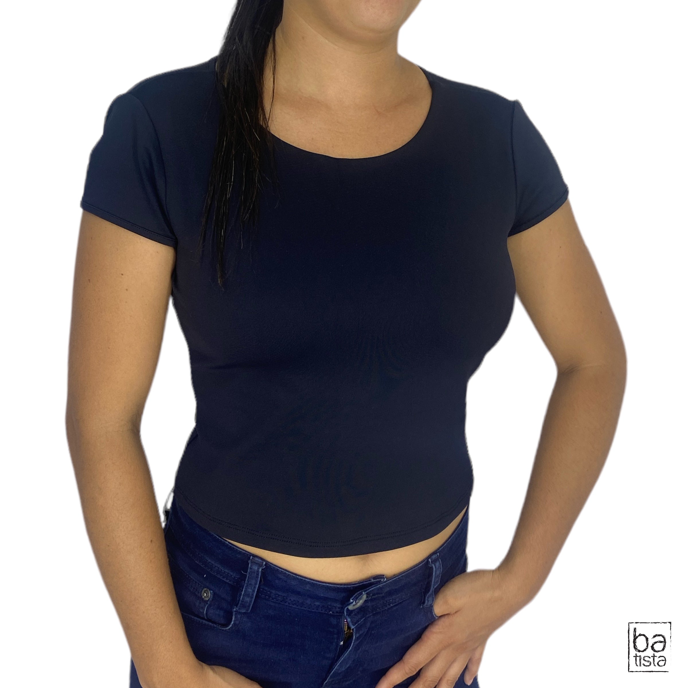 Blusa Ragged PF31122142 Negro