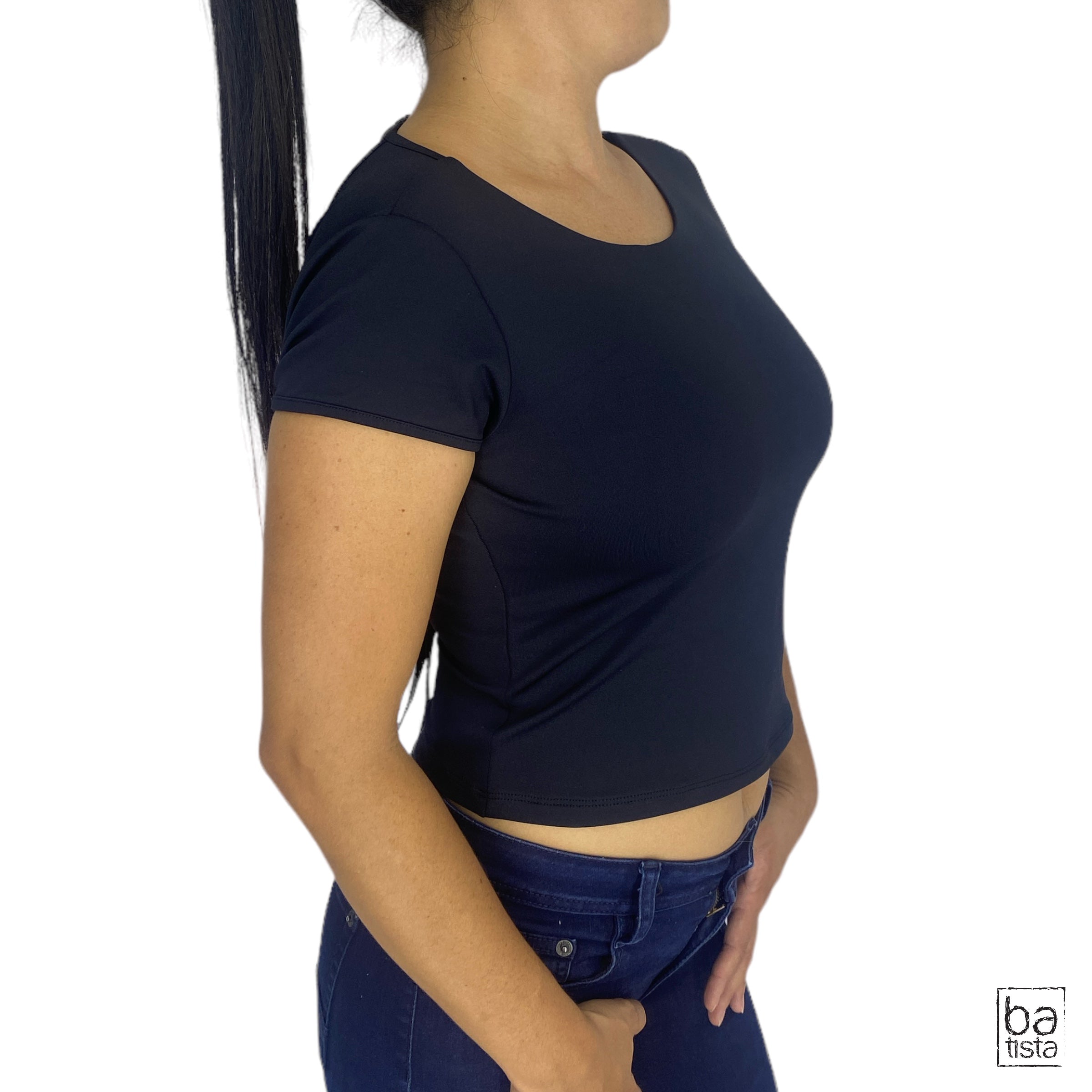 Blusa Ragged PF31122142 Negro