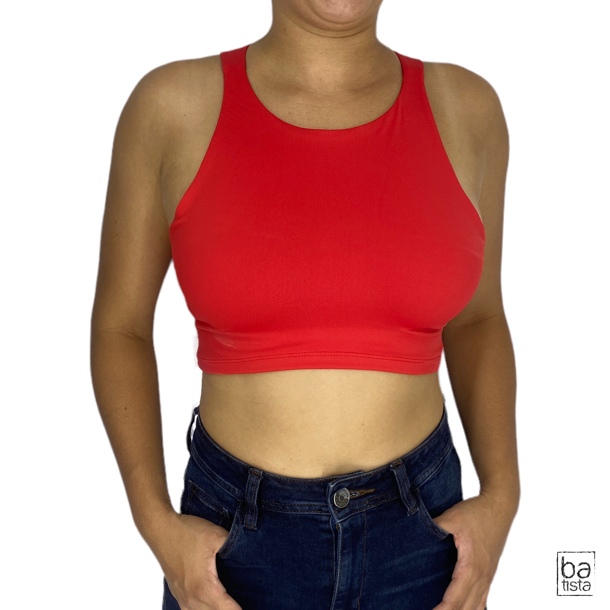 Blusa Ragged PF31122143 Rojo