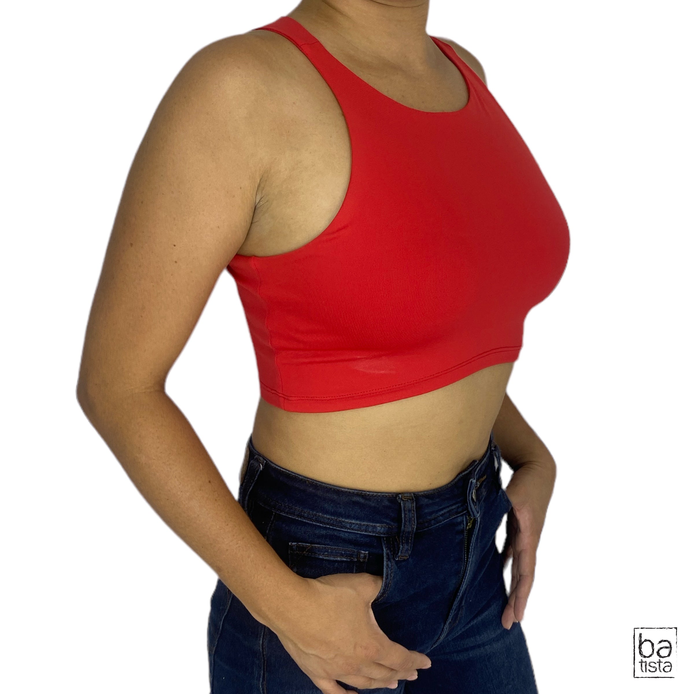 Blusa Ragged PF31122143 Rojo