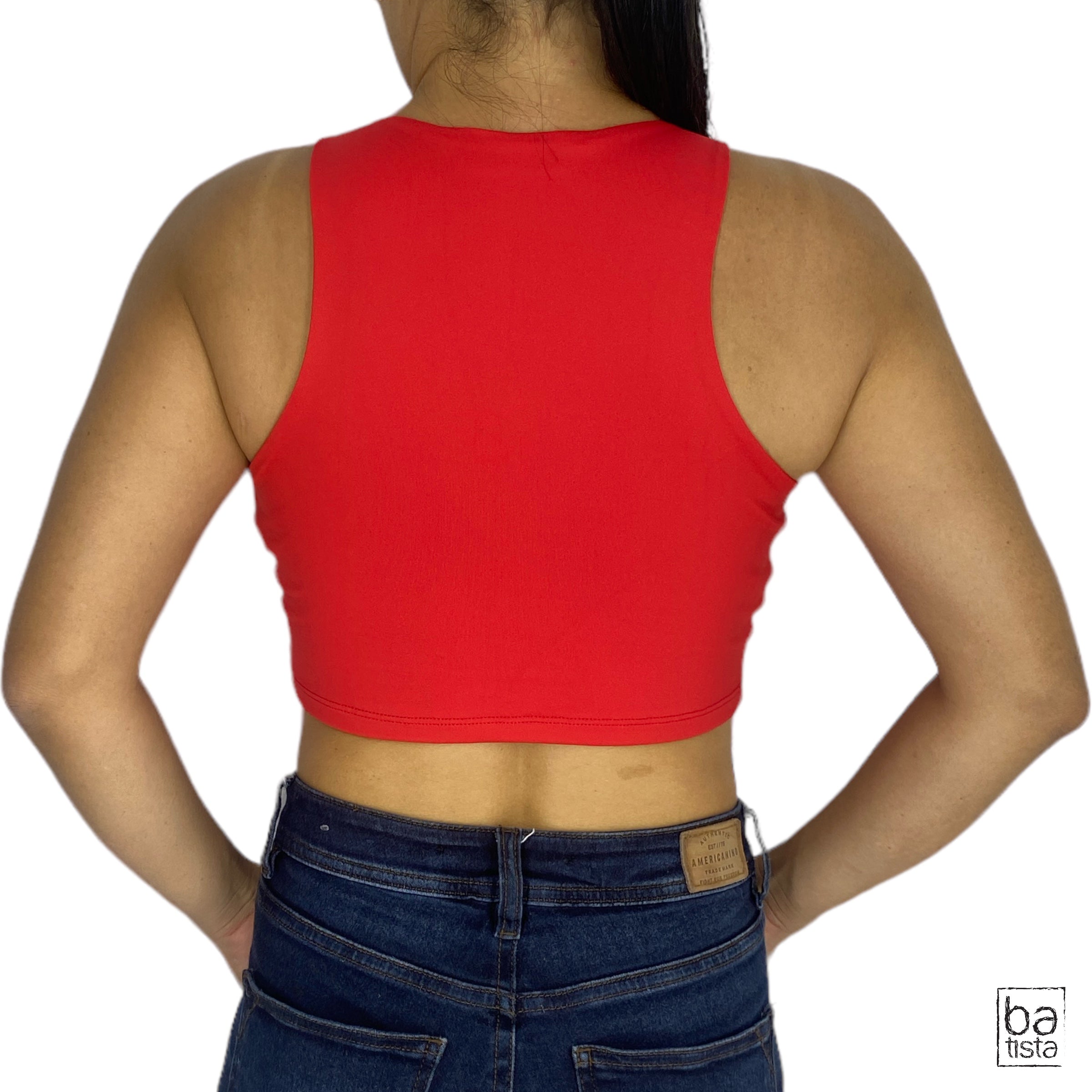 Blusa Ragged PF31122143 Rojo