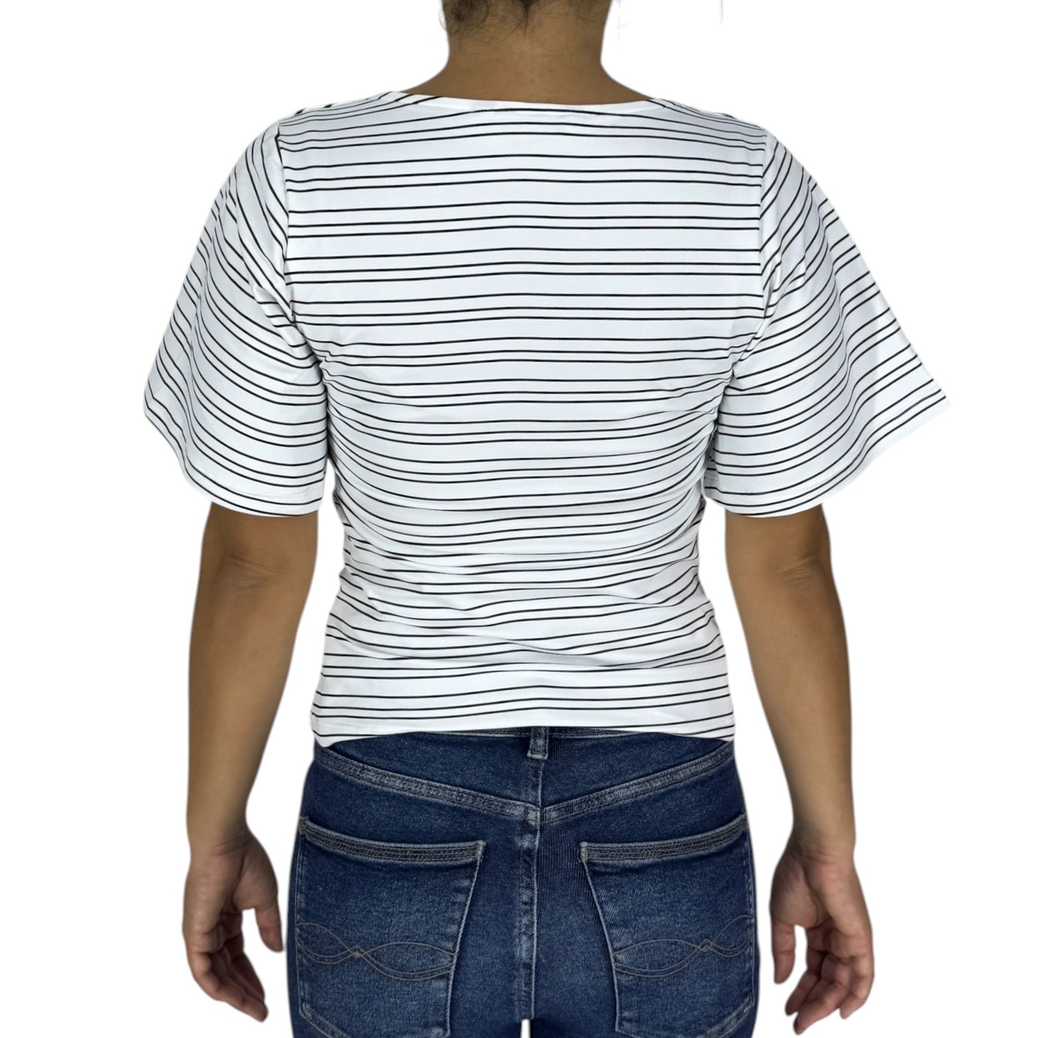 Blusa Ragged PF31122394 Blanca