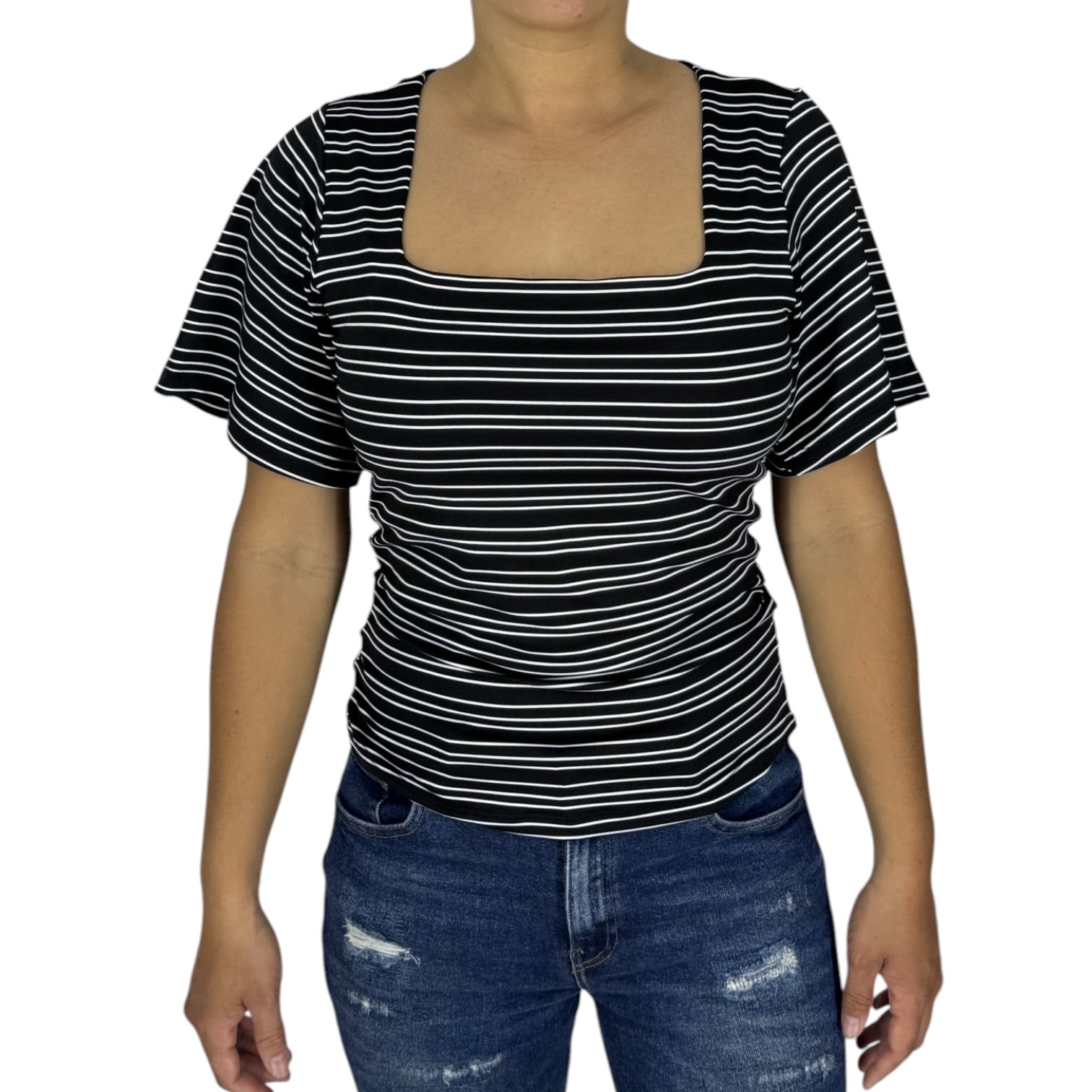 Blusa Ragged PF31122394 Negra