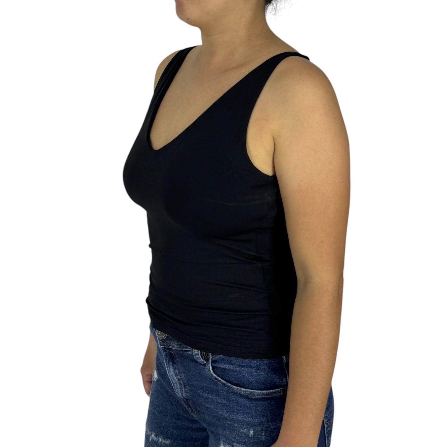 Blusa Ragged PF31122398 Negra